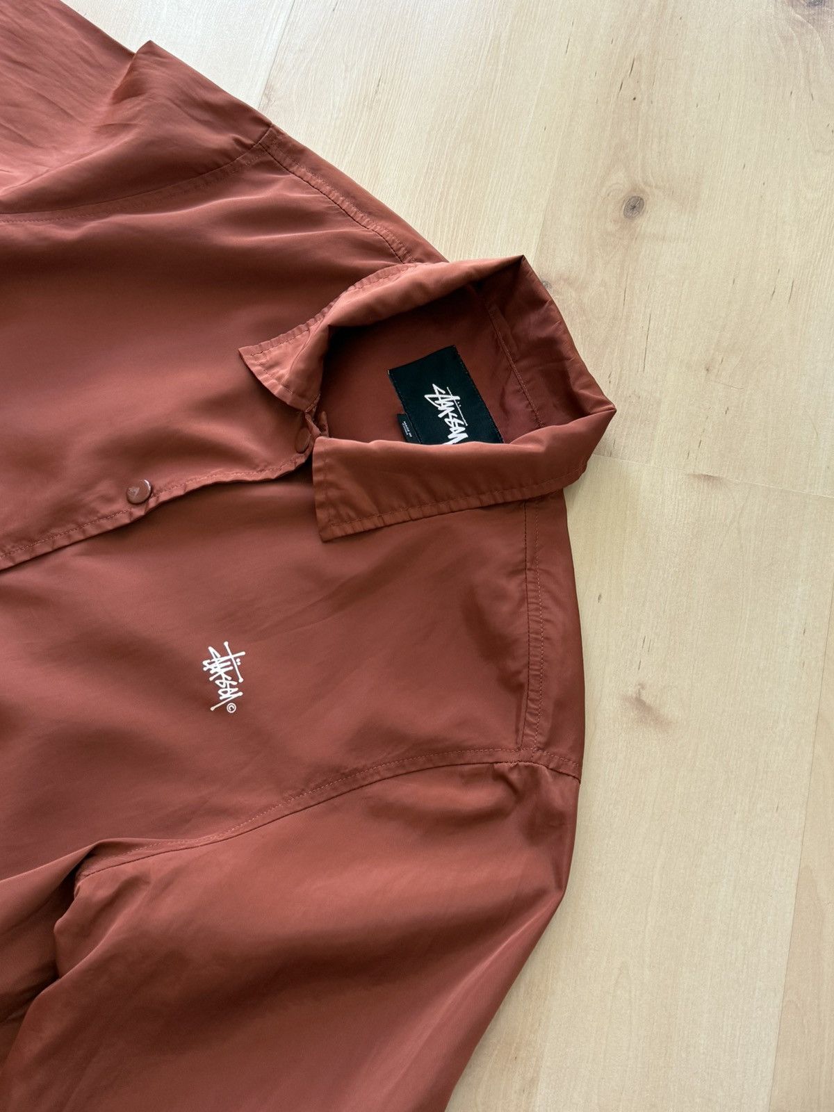Stussy Stussy logo nylon coach jacket Size M / US 6-8 / IT 42-44 - 3 Thumbnail