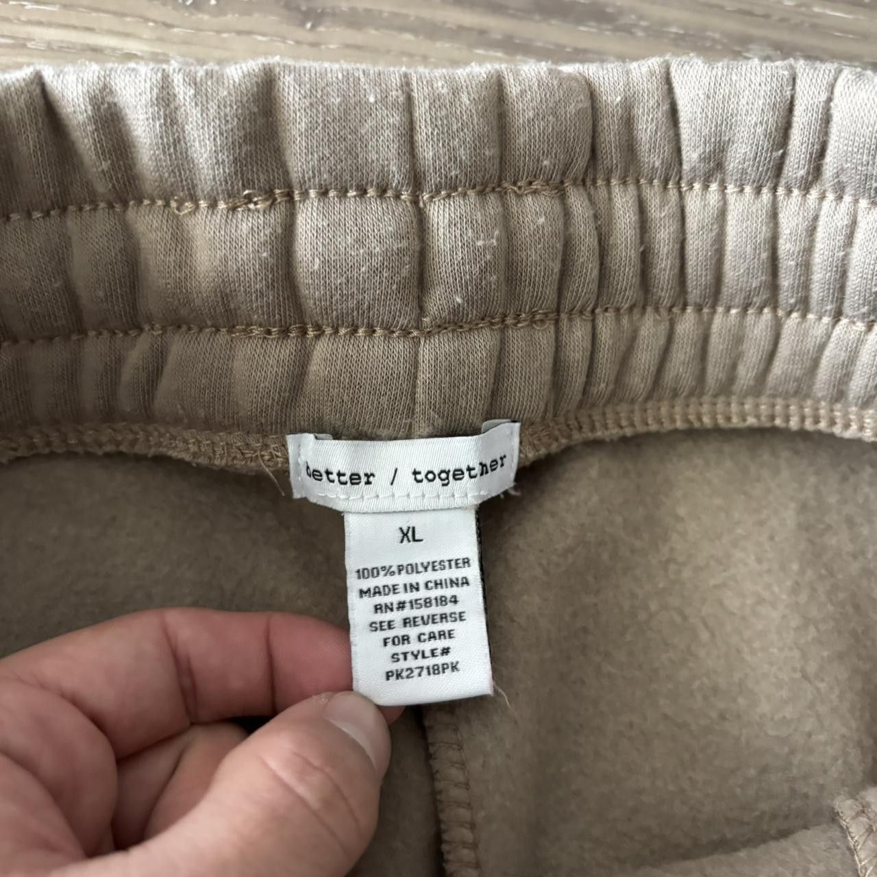 Vintage Crazy Vintage Y2K/2000s Baggy Brown Streetwear Cargo Sweatpants! Fits L Size US 34 / EU 50 - 6 Thumbnail