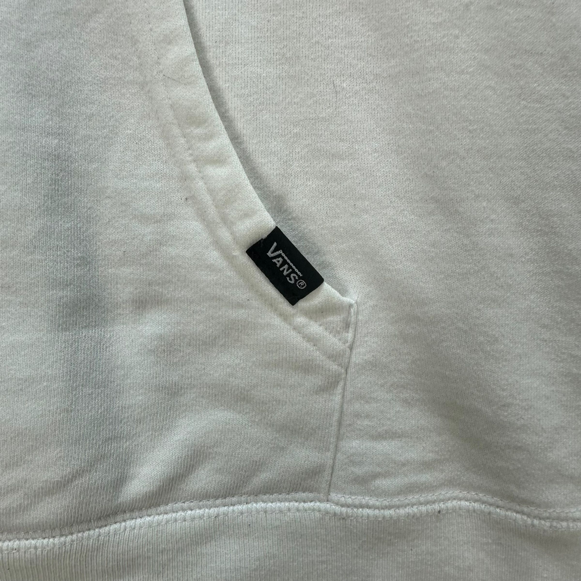 Vans Vans Off The Wall Big Logo Pullover White Hoodies #9186-67 Size US S / EU 44-46 / 1 - 5 Thumbnail