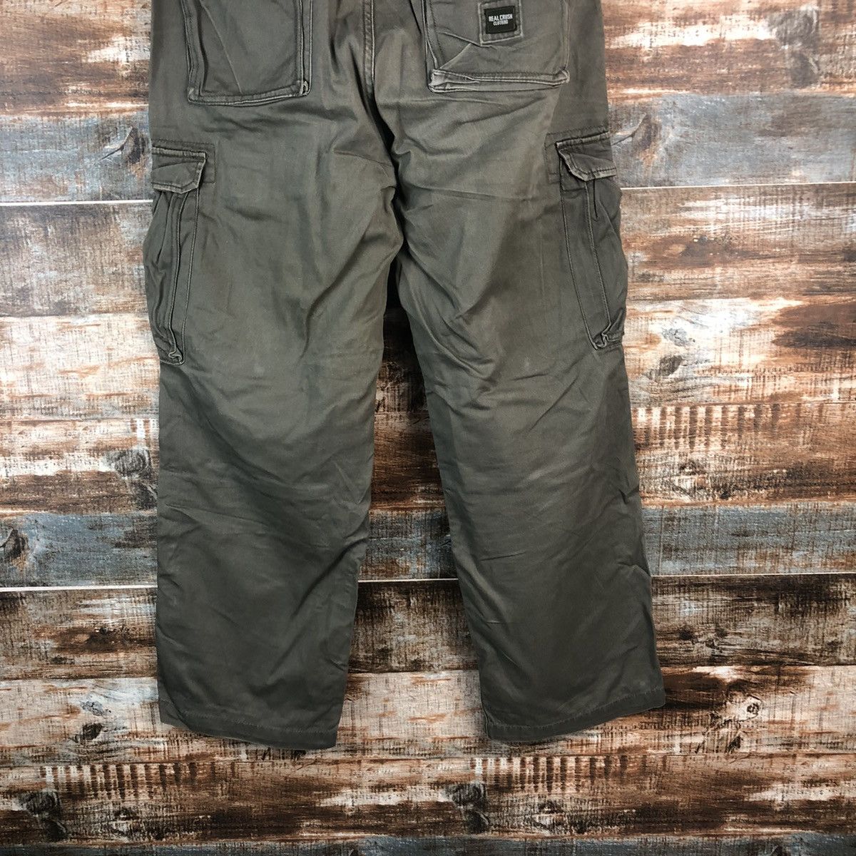 Japanese Brand DL Real Crush Clothing utility Cargo Multipocket Pants #C710 Size US 33 - 15 Thumbnail