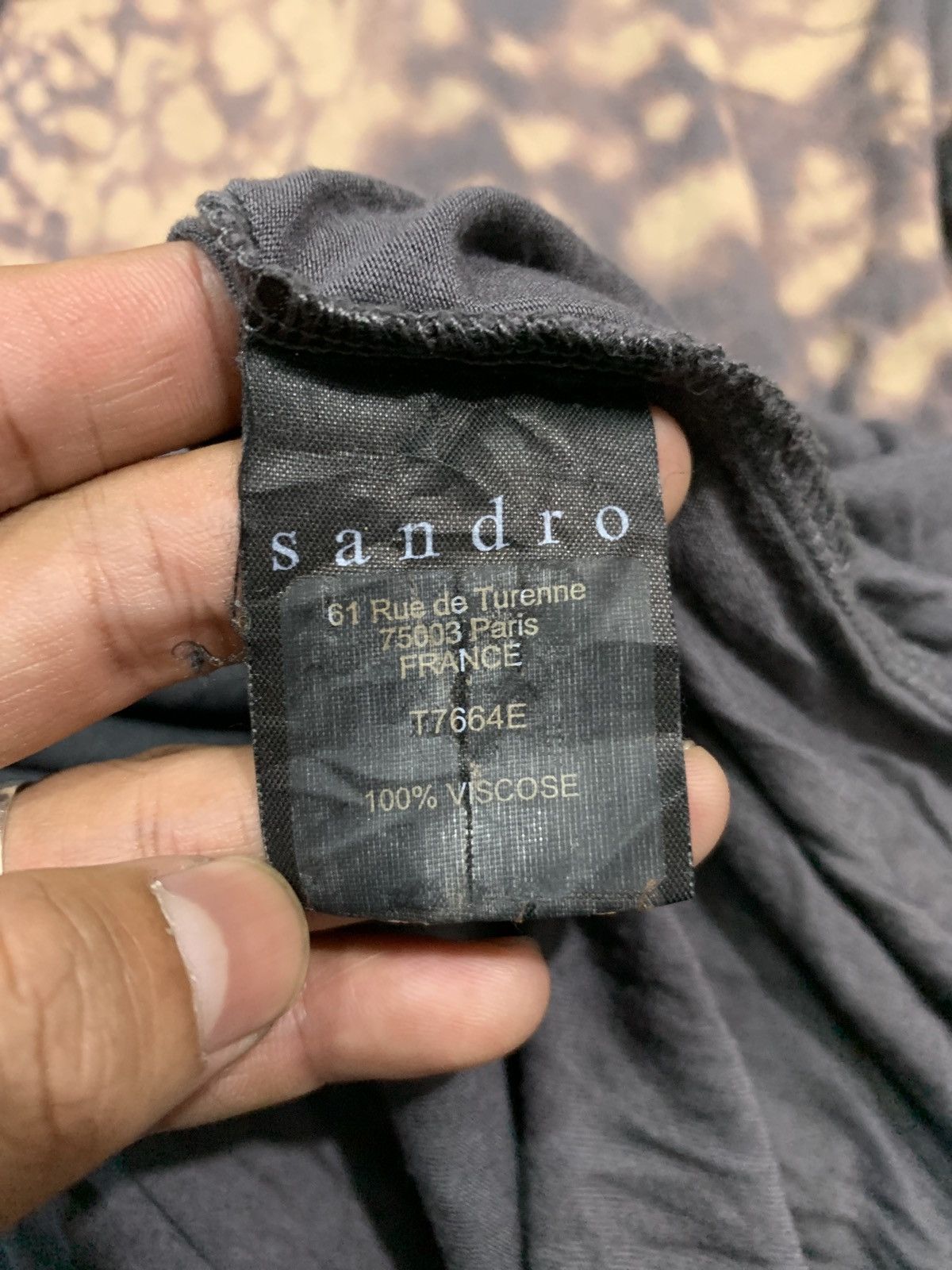 If Six Was Nine 🖤BLACFRIDAY🖤Sandro tiger bleach print lgb style Size S / US 4 / IT 40 - 5 Thumbnail