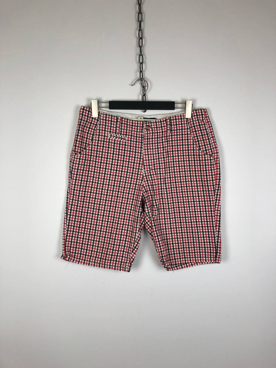 Polo Ralph Lauren Vintage Polo Ralph Lauren Check Shorts size 36 Size US 36 / EU 52 - 1 Thumbnail