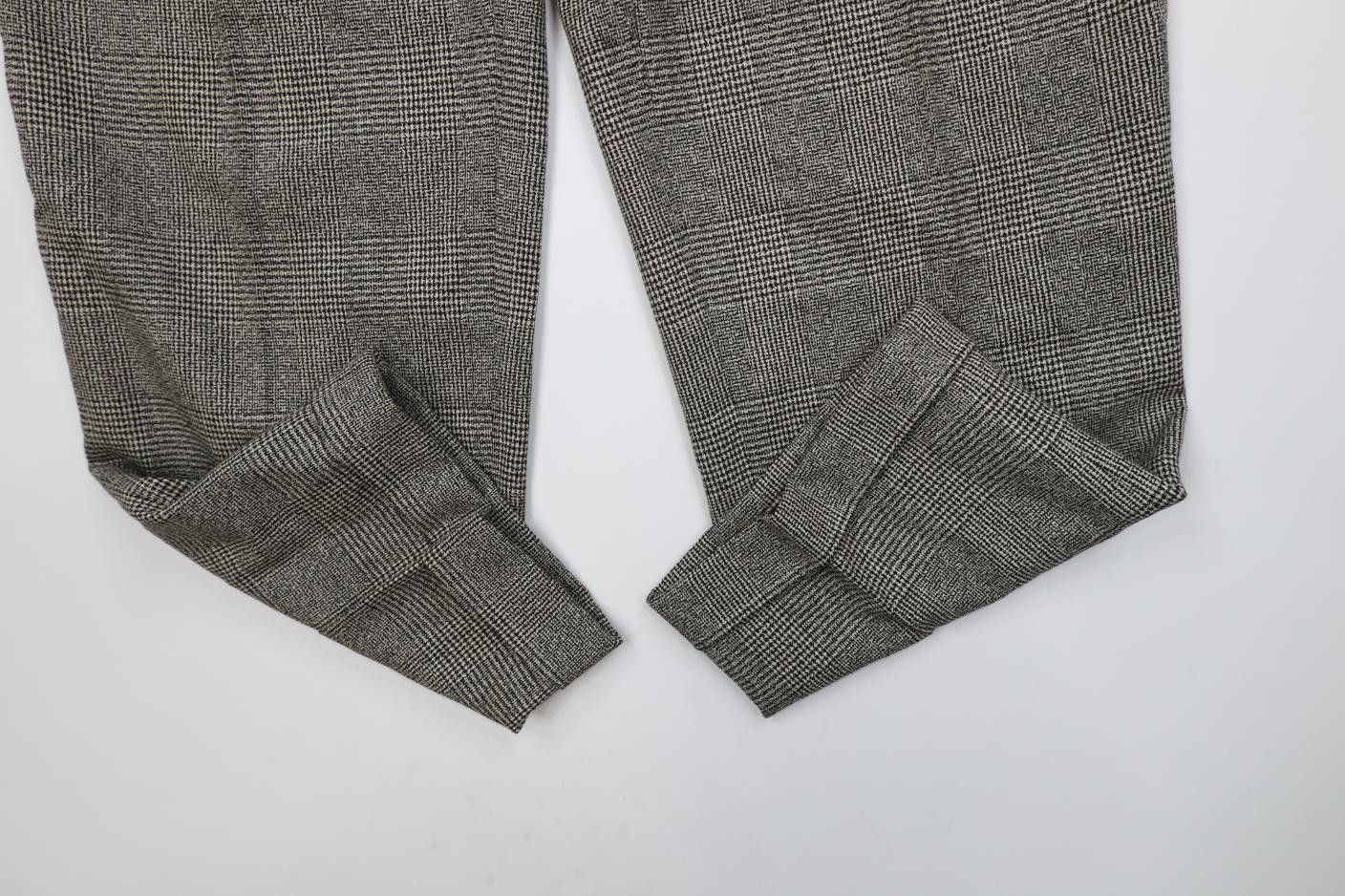 Vintage Vintage 90s Streetwear Wide Leg Chino Pants Houndstooth Size US 29 - 5 Thumbnail
