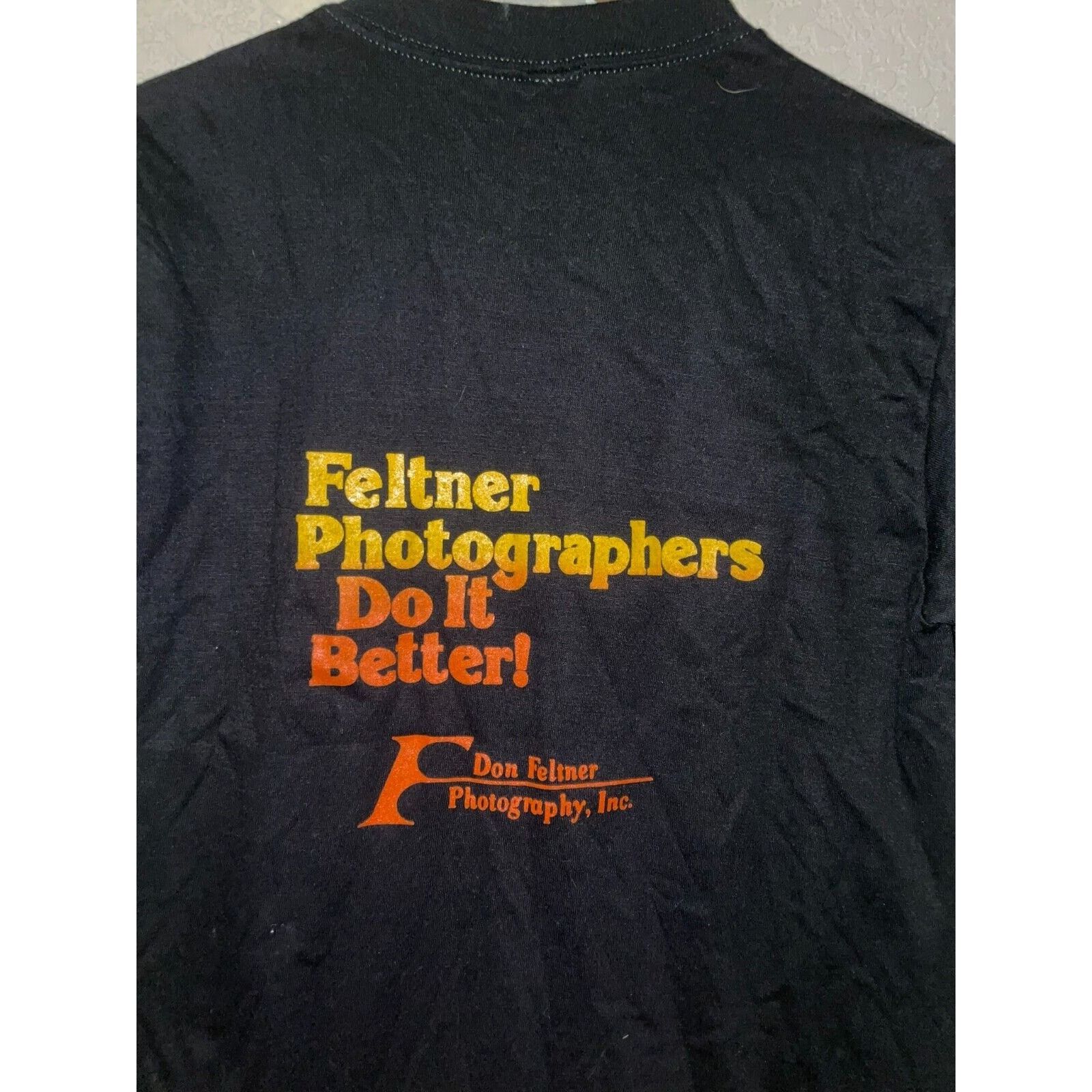 Other Vintage Graduation Shirt Sportswear Photos Black Tee 80s S Size US S / EU 44-46 / 1 - 8 Thumbnail