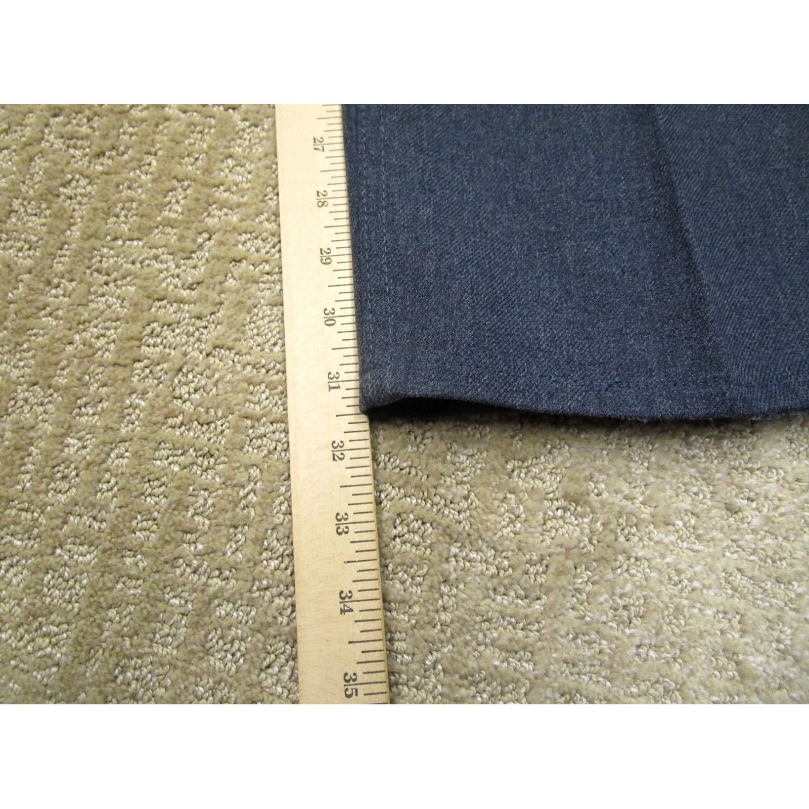 Wrangler VINTAGE Wrangler Pants Men 36x32 Blue Bootcut Slacks Western Cowboy Trousers USA Size US 36 / EU 52 - 7 Thumbnail