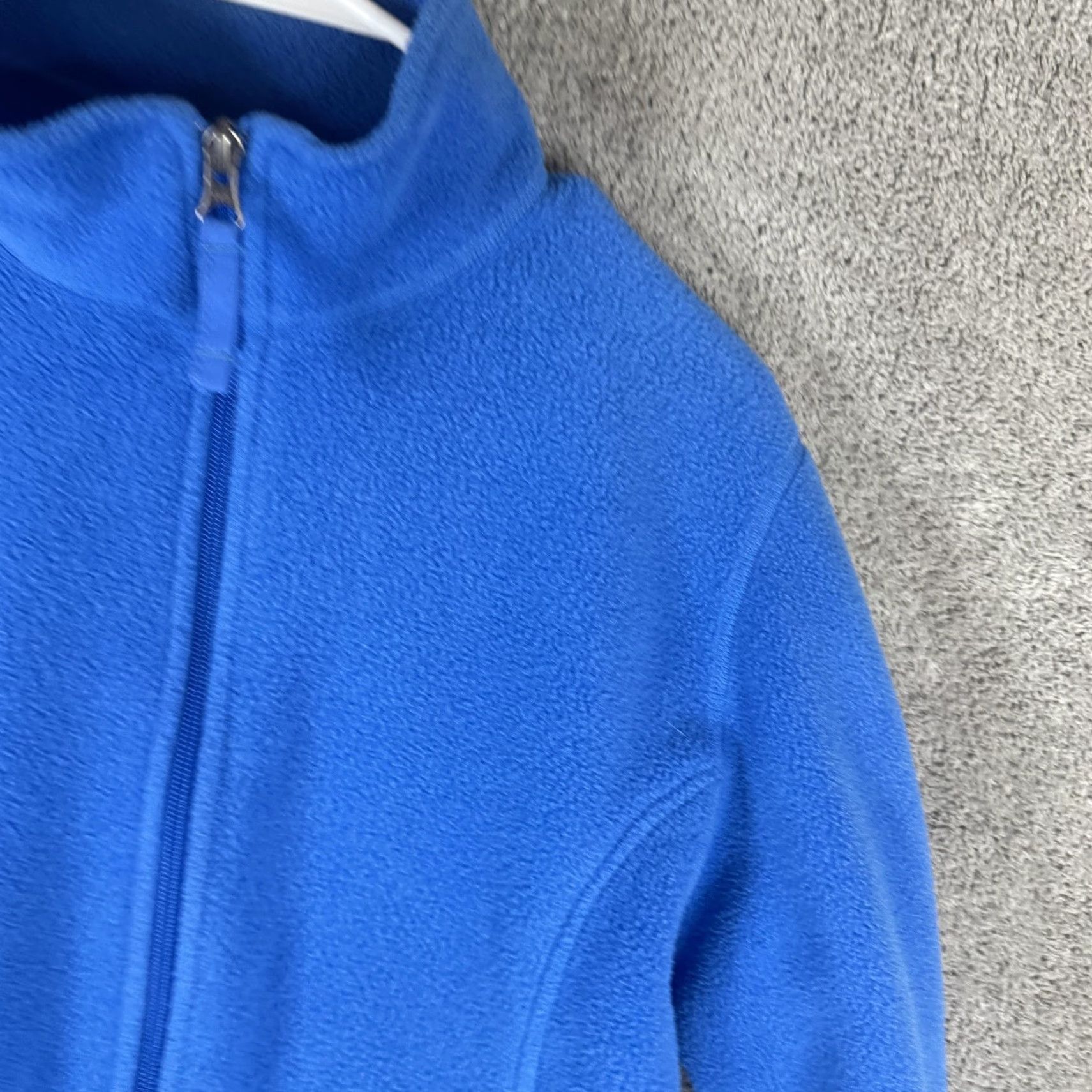 Vintage L.L.Bean Fleece Jacket Womens Large Blue Full Zip Pockets Outdoor Warm Regular Fit Size L / US 10 / IT 46 - 4 Thumbnail