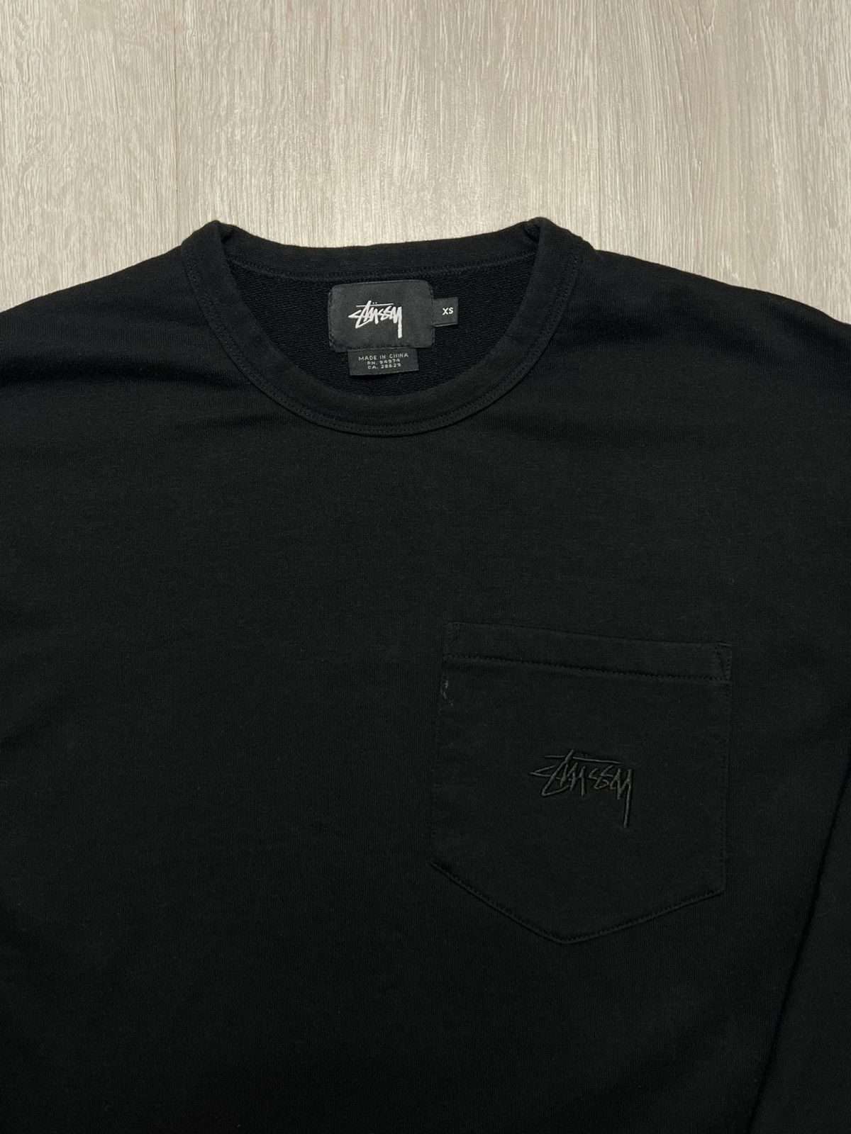 Stussy Stussy wmns sweatshirt black Size XS / US 0-2 / IT 36-38 - 2 Thumbnail