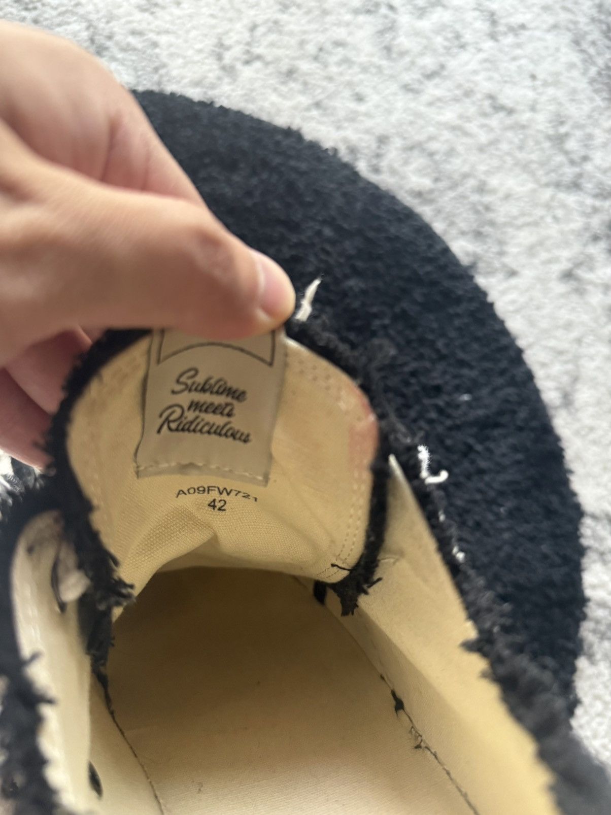 Maison MIHARA YASUHIRO Maison MIHARA YASUHIRO Peterson Low OG Overhanging Sneakers Size US 9 / EU 42 - 8 Thumbnail