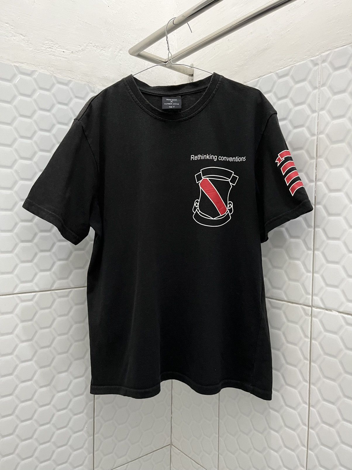 Number (N)ine Number (N)ine Rethinking Conventions Tee Size US M / EU 48-50 / 2 - 1 Thumbnail