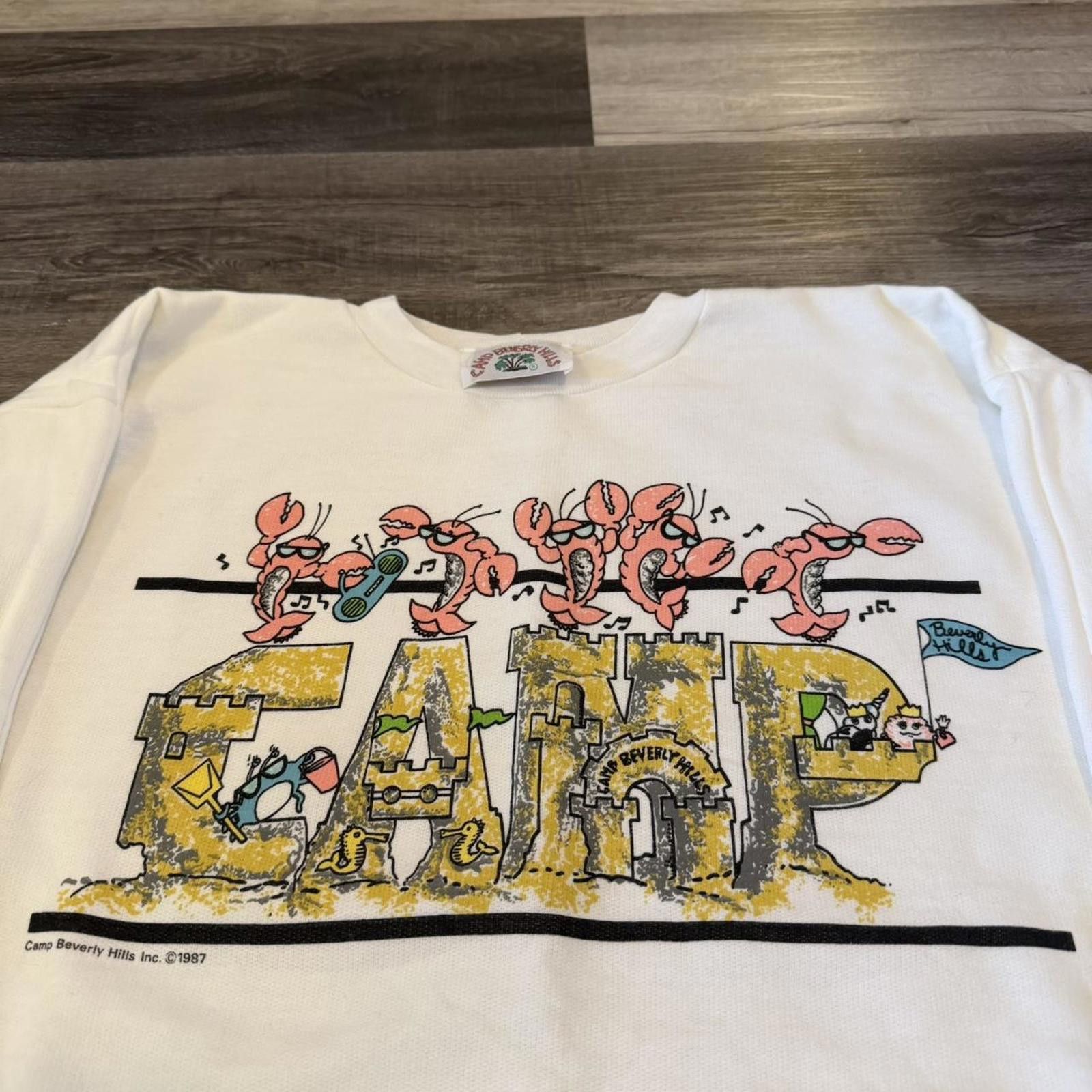 Other Vintage camp Beverly Hills crewneck sweatshirt 1987 M Size US M / EU 48-50 / 2 - 2 Thumbnail