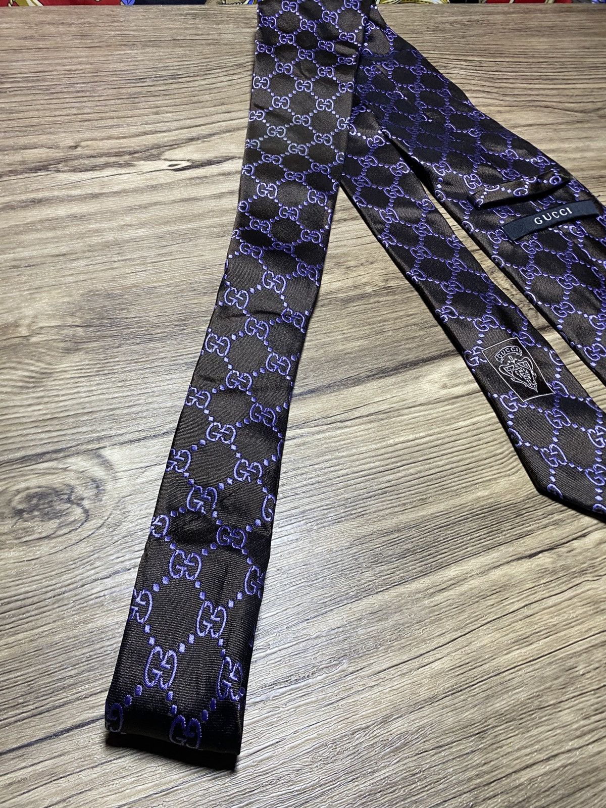 Gucci Gucci Mens GG Silk Tie Size ONE SIZE - 7 Thumbnail
