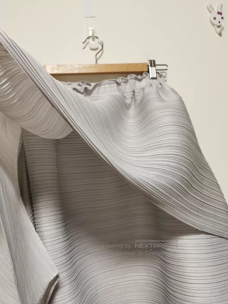 Issey Miyake Issey Miyake size:3 Horizontal Stripe Bounce Double Layer Size 23" - 3 Thumbnail