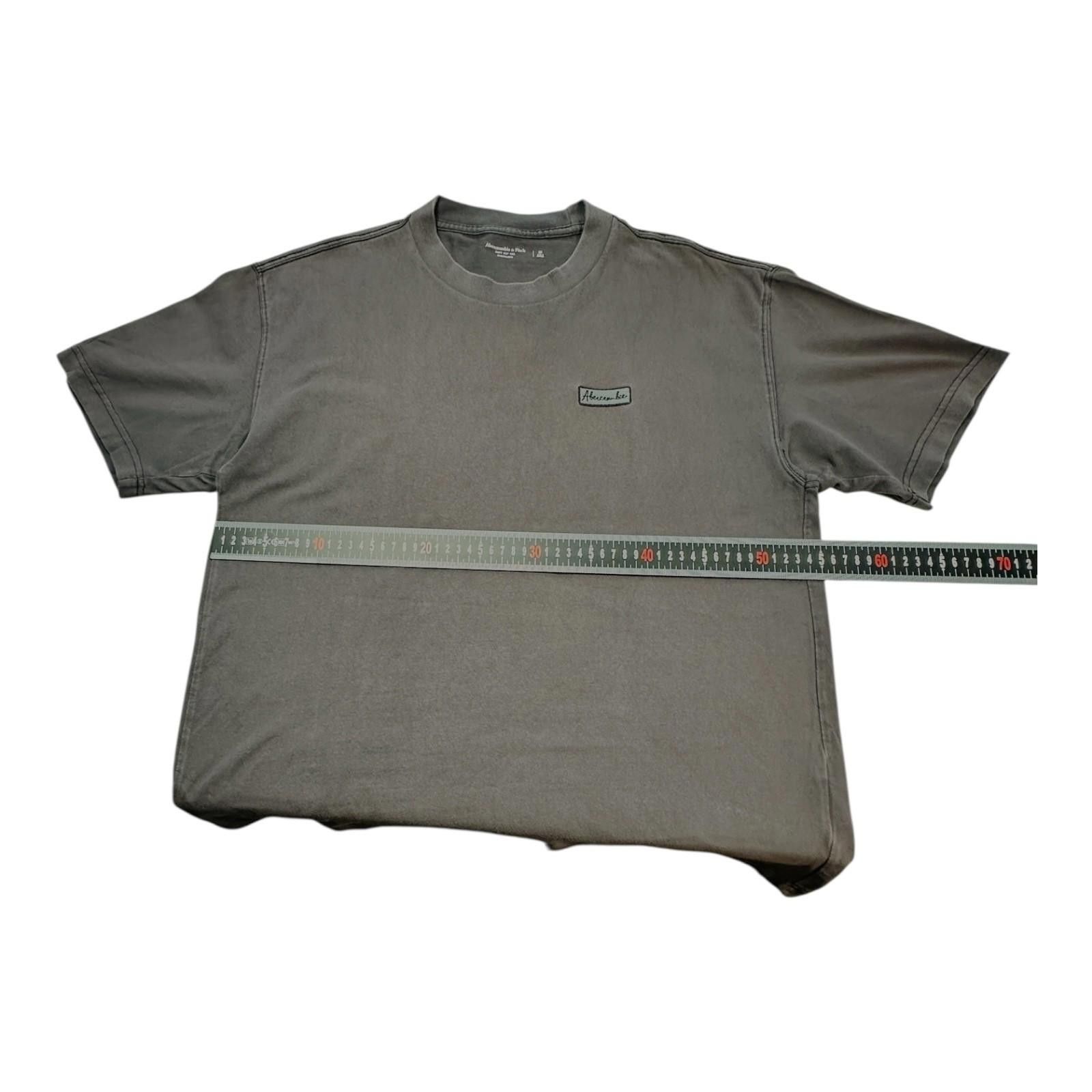Abercrombie & Fitch Abercombie & Fitch T-Shirt Men's UK Size M Grey Short Sleeve Size US M / EU 48-50 / 2 - 8 Thumbnail