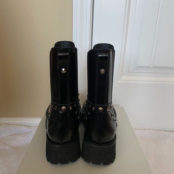 Casadei Casadei Stud-embellished Platform Boots Size US 8 / IT 38 - 3 Thumbnail