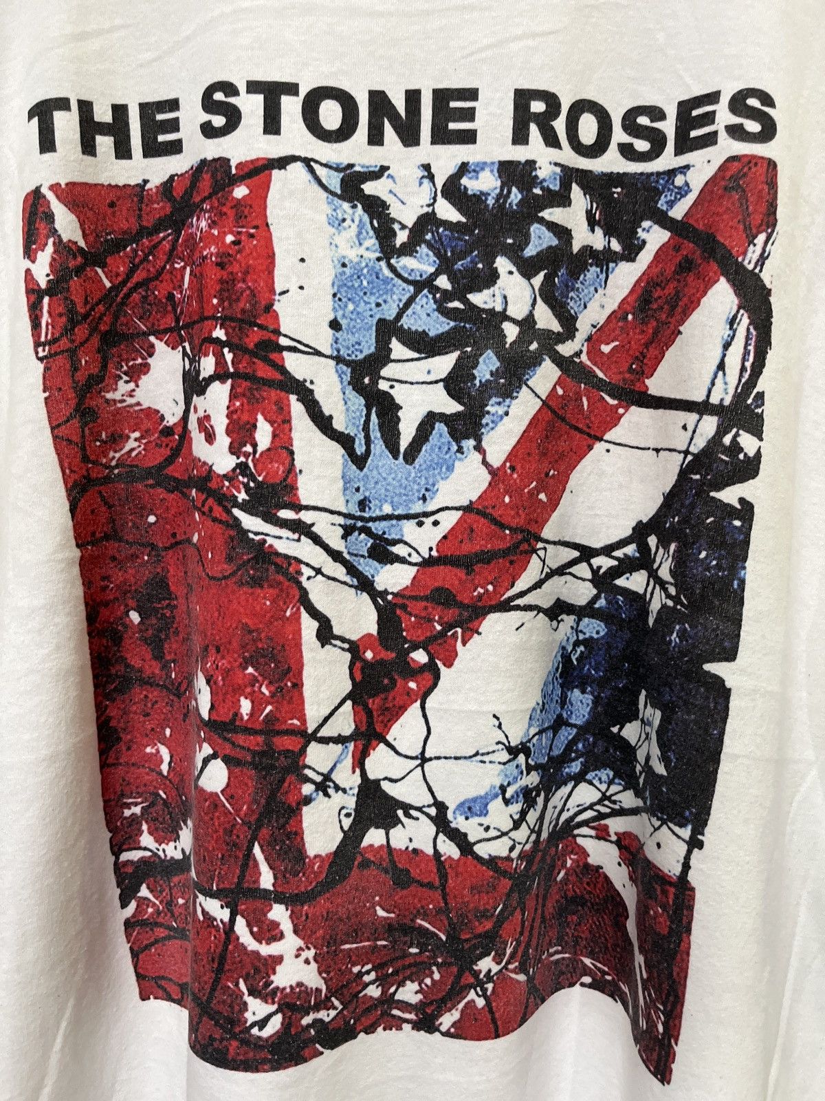 Band Tees VINTAGE 90's THE STONE ROSES 'WATERFALL' Size US XL / EU 56 / 4 - 2 Thumbnail