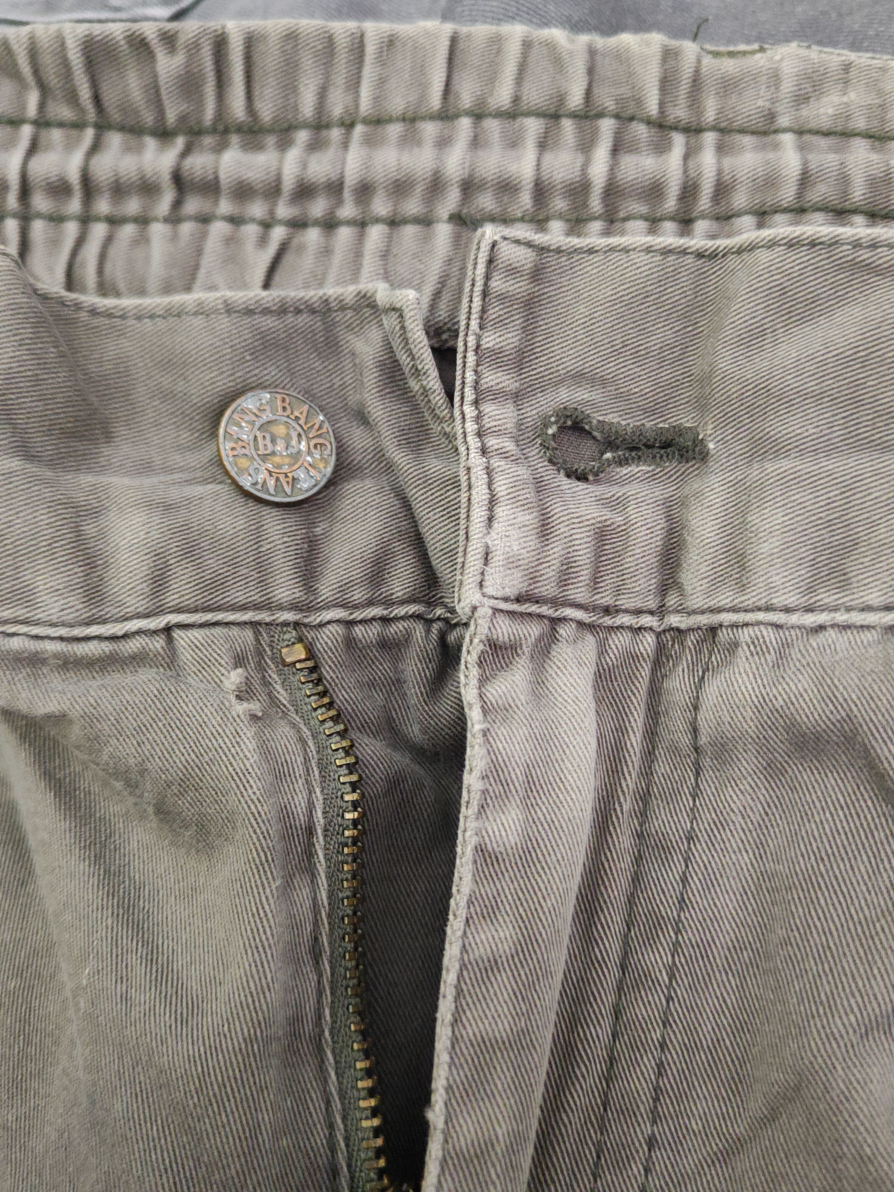 Japanese Brand DLL Bang Bang Olive Multipocket Tactical Cargo Pants #272 Size US 36 / EU 52 - 15 Thumbnail