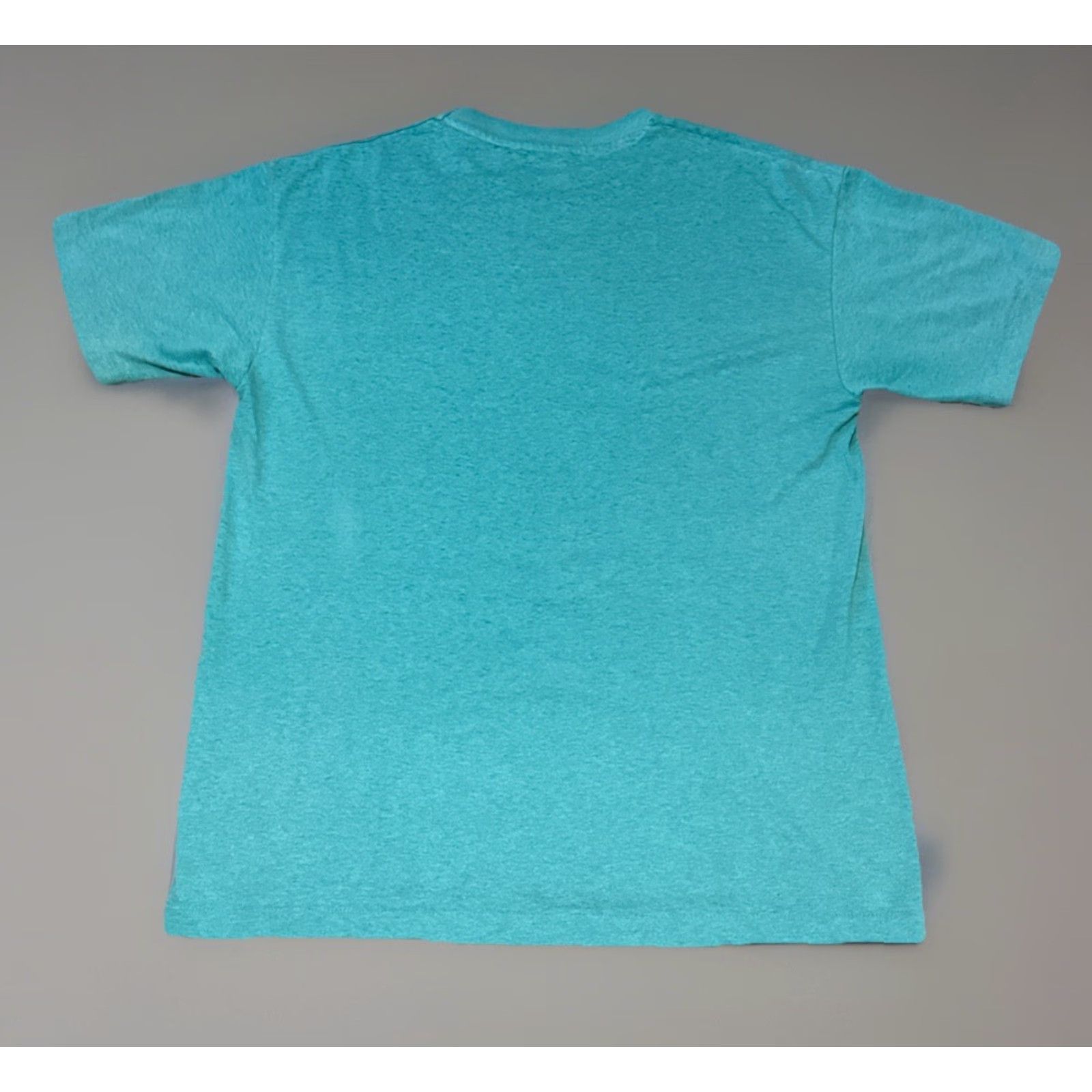 Hanes VINTAGE Bay State Teal Blue Paper Thin T-Shirt Burlington Massachusetts Hanes L Men Blues Bay State 1983 80s Size US L / EU 52-54 / 3 - 2 Thumbnail