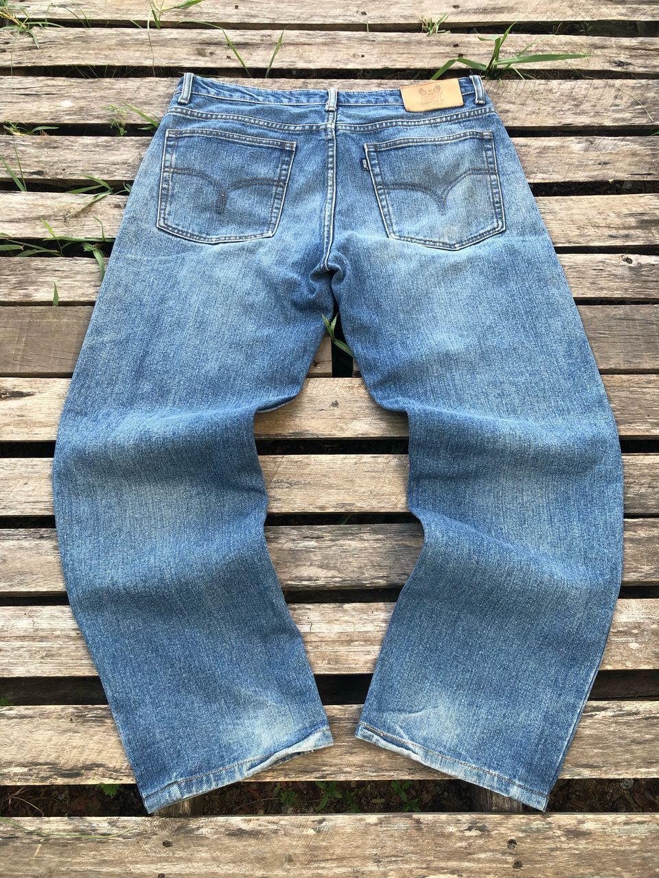 Japanese Brand × Vintage Vintage Impala Blue Label Denim Jeans Size US 34 / EU 50 - 1 Thumbnail