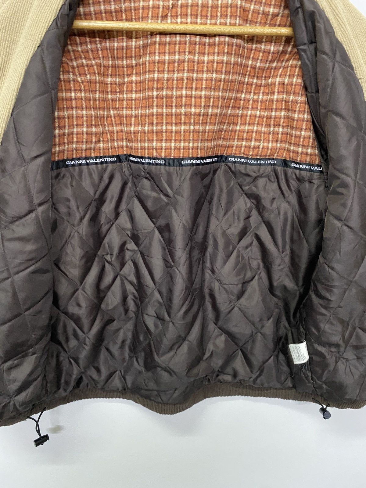 Gianni Valentino Gianni Valentino Small Logo Embroidery Corduroy Jacket Size US M / EU 48-50 / 2 - 11 Thumbnail