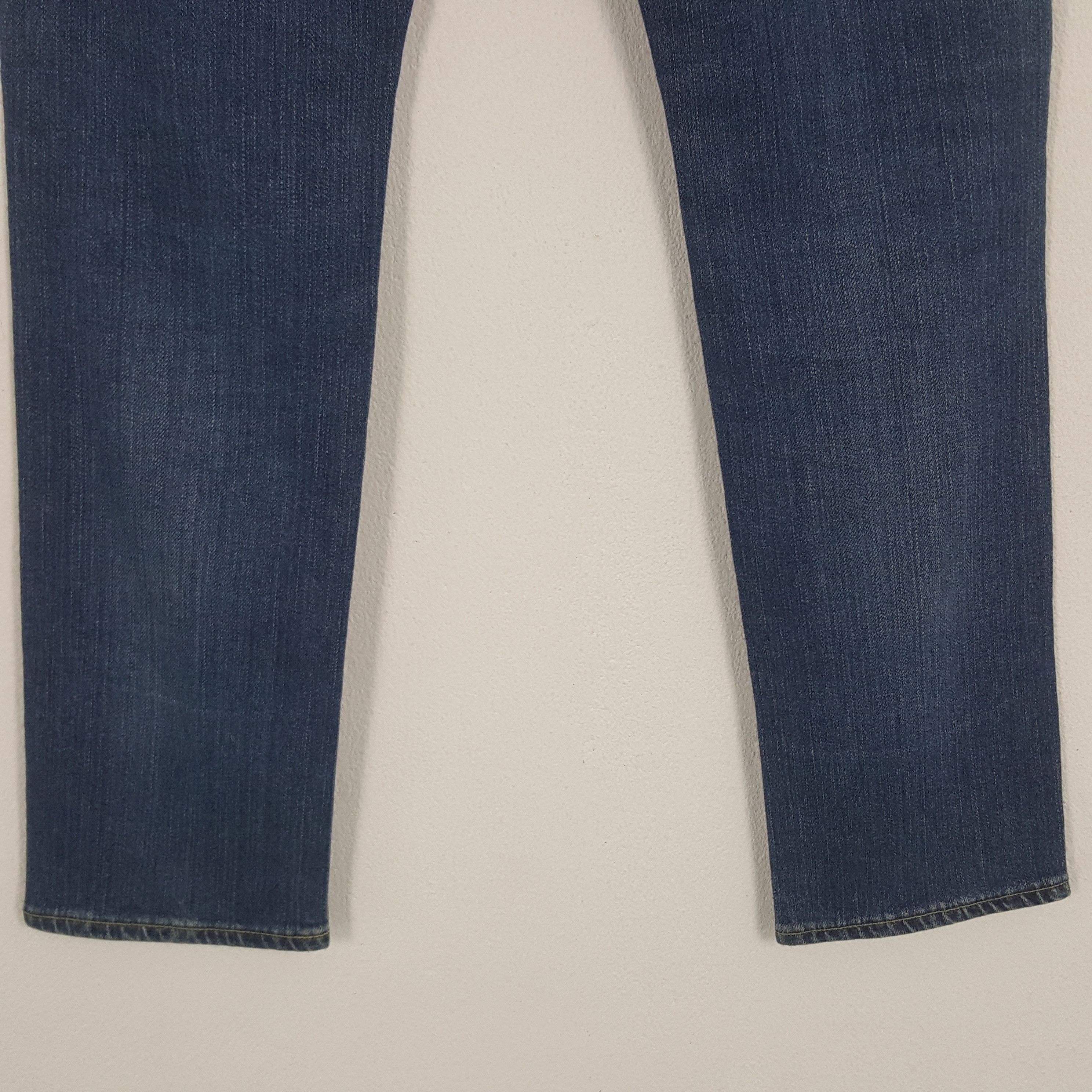 Hysteric Glamour × Japanese Brand × Vintage Vintage Hysteric Glamour Custom Art Uniform Jeans Size US 31 - 3 Thumbnail