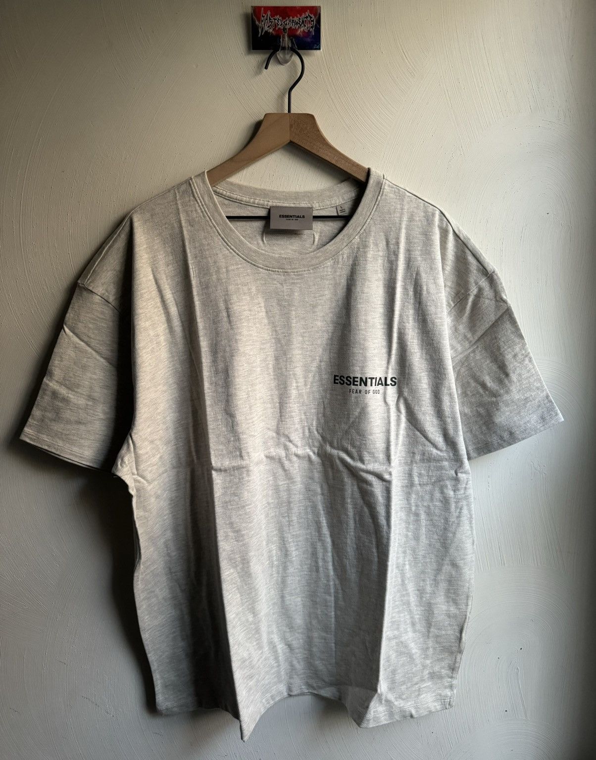 Essentials Fear Of God Essentials FW21 Tee Light Heather Oatmeal Size US L / EU 52-54 / 3 - 1 Thumbnail