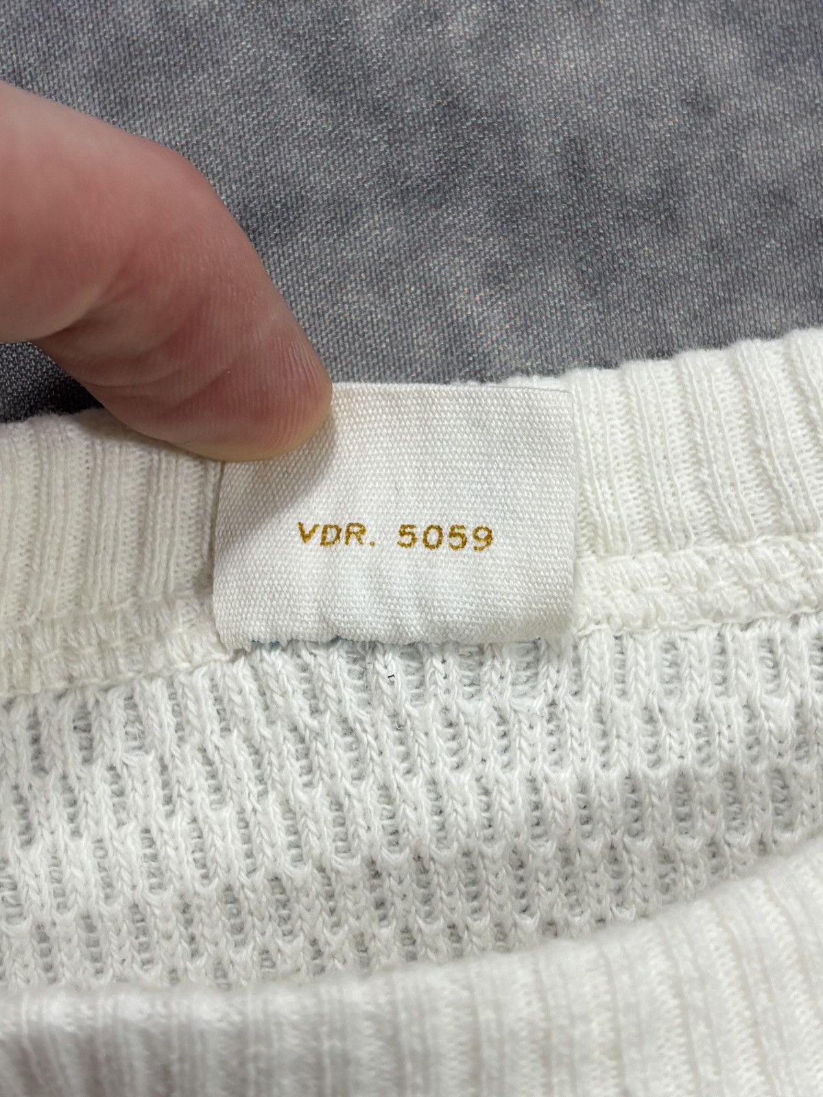 JCPenney True Vintage Thermal 1960s JC Penneys USA Waffle Raschel Size US XS / EU 42 / 0 - 6 Thumbnail