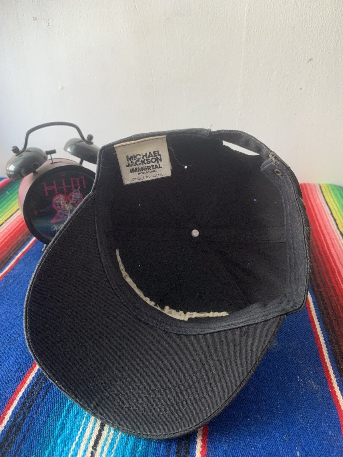Michael Jackson Vintage Michael Jackson the immortal world tour Snapback Hat Size ONE SIZE - 7 Thumbnail