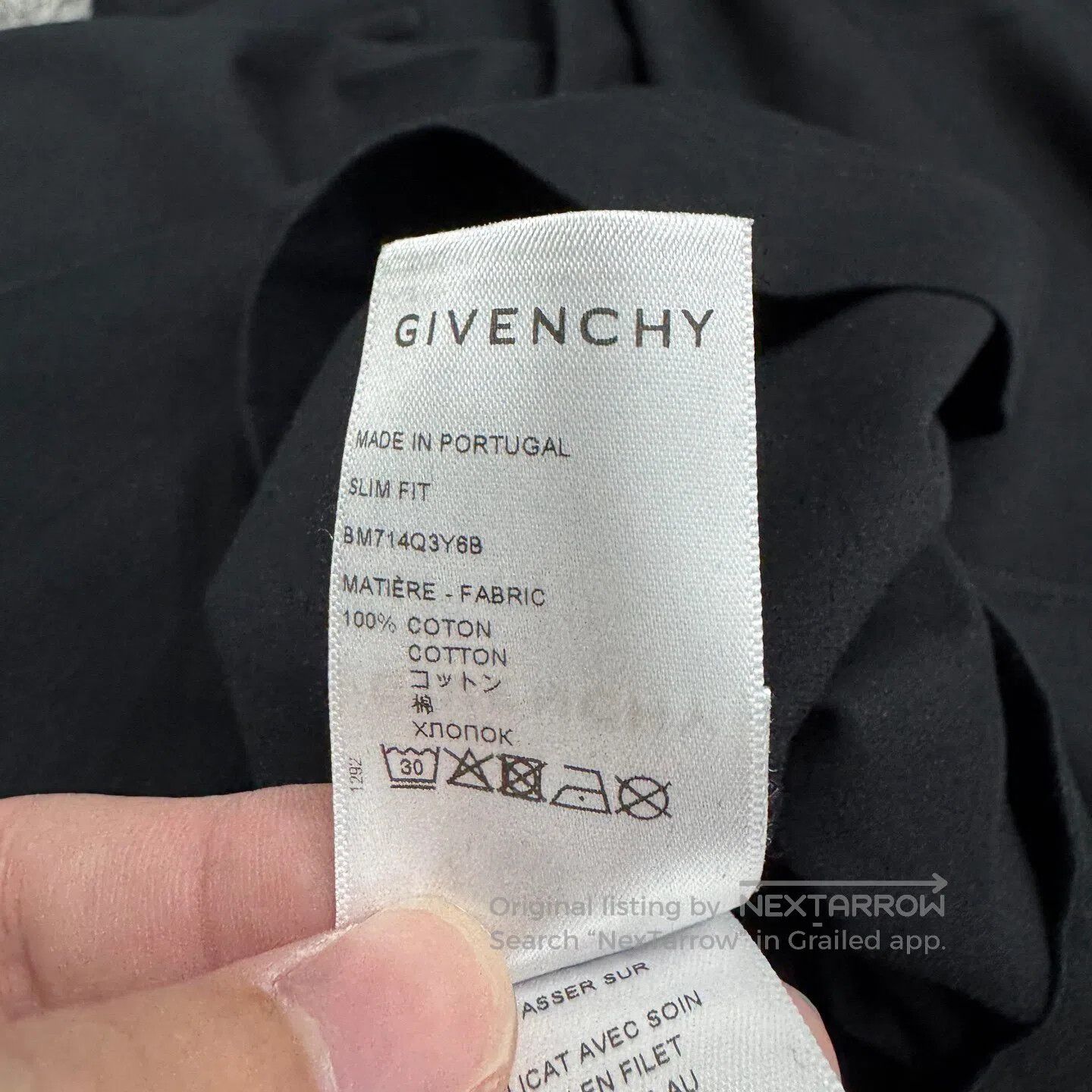 Givenchy Givenchy Band-embroidered short-sleeved shirt| Size US S / EU 44-46 / 1 - 4 Thumbnail