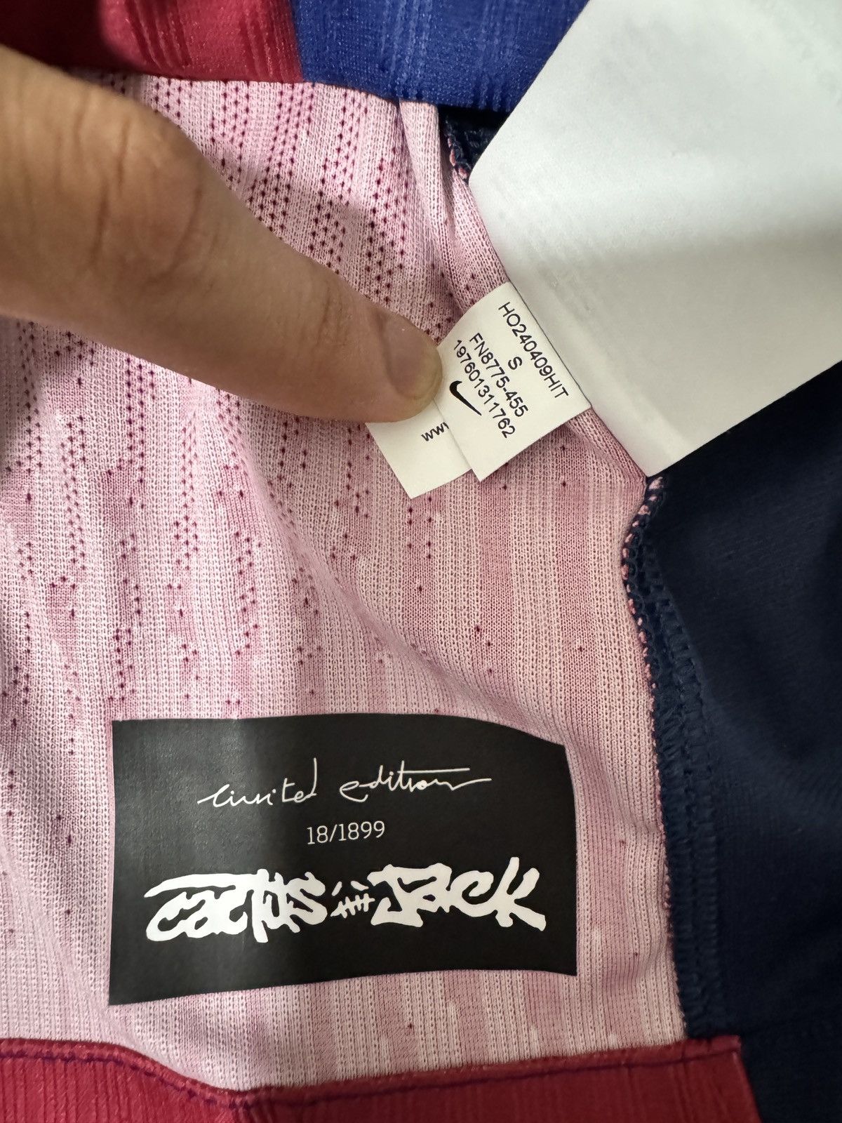 Travis Scott Limited Editon FC Barcelona X Travis Scott 18/1899 Jersey Size US S / EU 44-46 / 1 - 7 Thumbnail