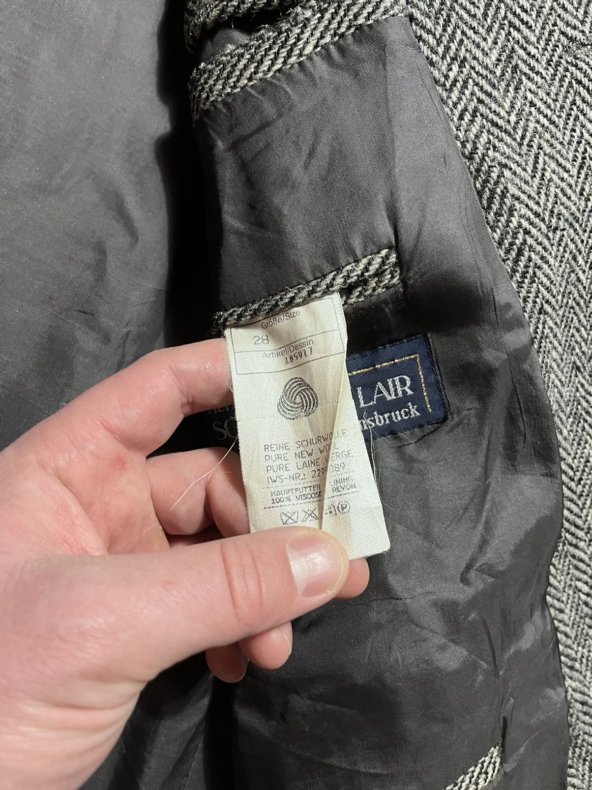 Designer × Harris Tweed Vintage Harris Tweed Wool Blazer Jacket Size US XL / EU 56 / 4 - 8 Thumbnail