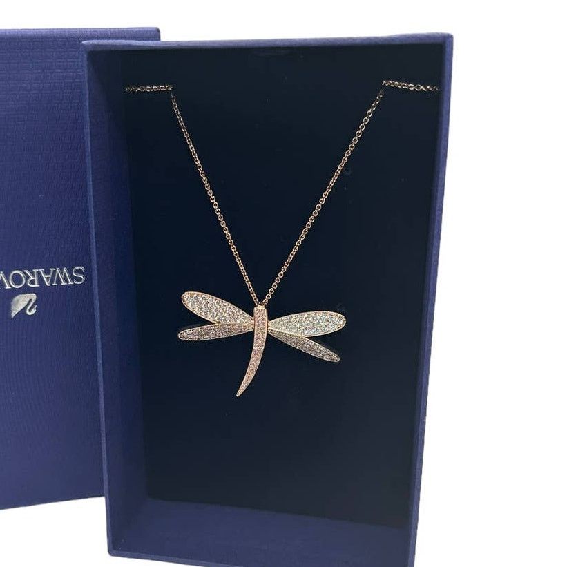 Swarovski Swarovski Eternal Flower necklace Dragonfly Size ONE SIZE - 2 Thumbnail