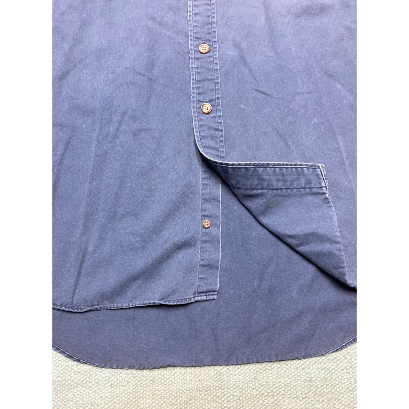 Vintage VINTAGE Abercrombie and fitch Button-Up Shirt Cotton Twill Blue Casual Golf Men’s Medium Size US M / EU 48-50 / 2 - 4 Thumbnail