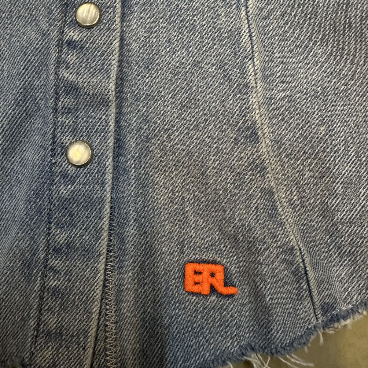ERL × Levi's LEVI’S® X ERL FITTED DENIM SHIRT Size XS / US 0-2 / IT 36-38 - 6 Thumbnail