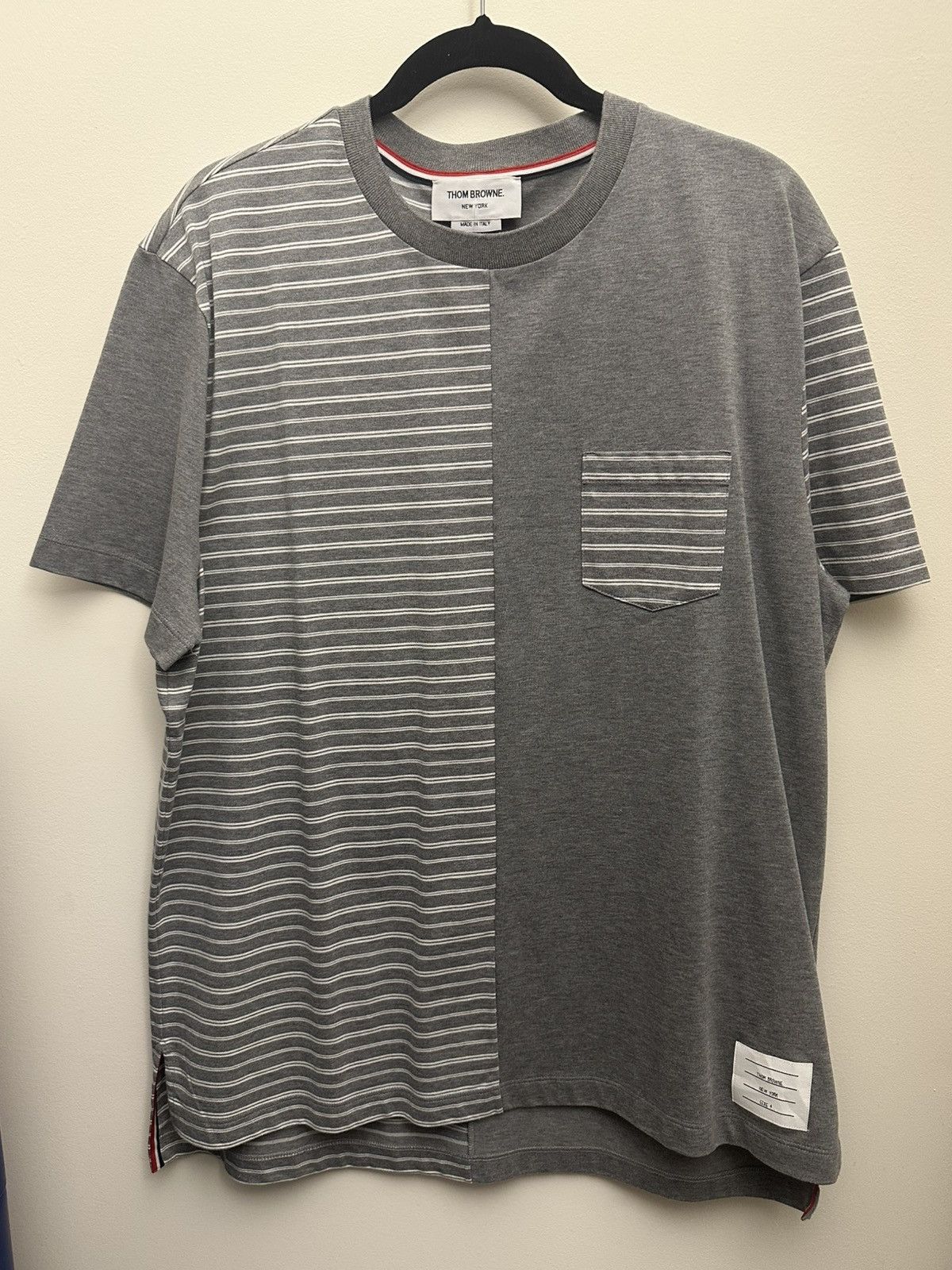 Thom Browne Thom Browne gray SS shirt new Size US XL / EU 56 / 4 - 1 Thumbnail