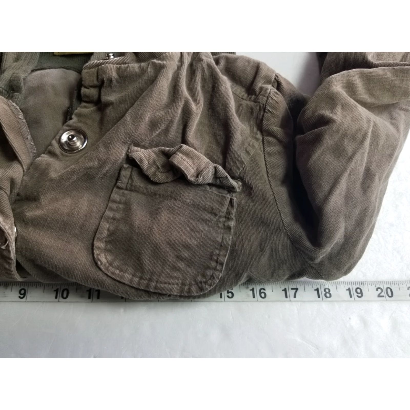 Vintage Event Womens Jacket Hooded Long Sleeve Pockets Brown Medium Size M / US 6-8 / IT 42-44 - 4 Thumbnail
