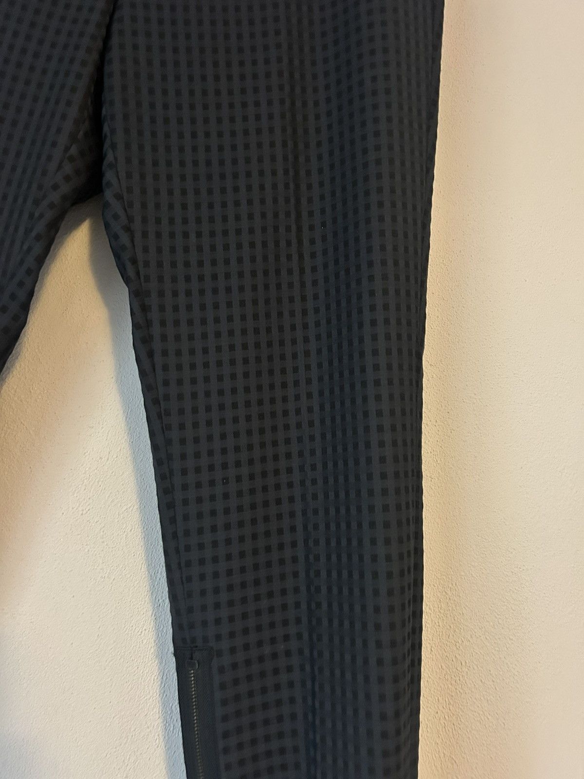Gucci Wool Slim-Fit Trousers with Gingham Check and Zipped Ankles Size US 36 / EU 52 - 4 Thumbnail