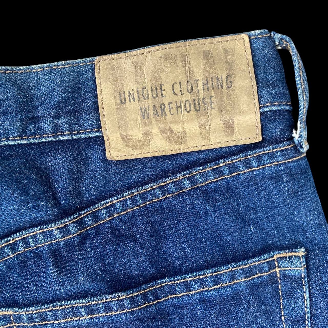 Warehouse Vintage 90s Unique Clothing Warehouse Denim Sun Faded Size US 29 - 13 Thumbnail