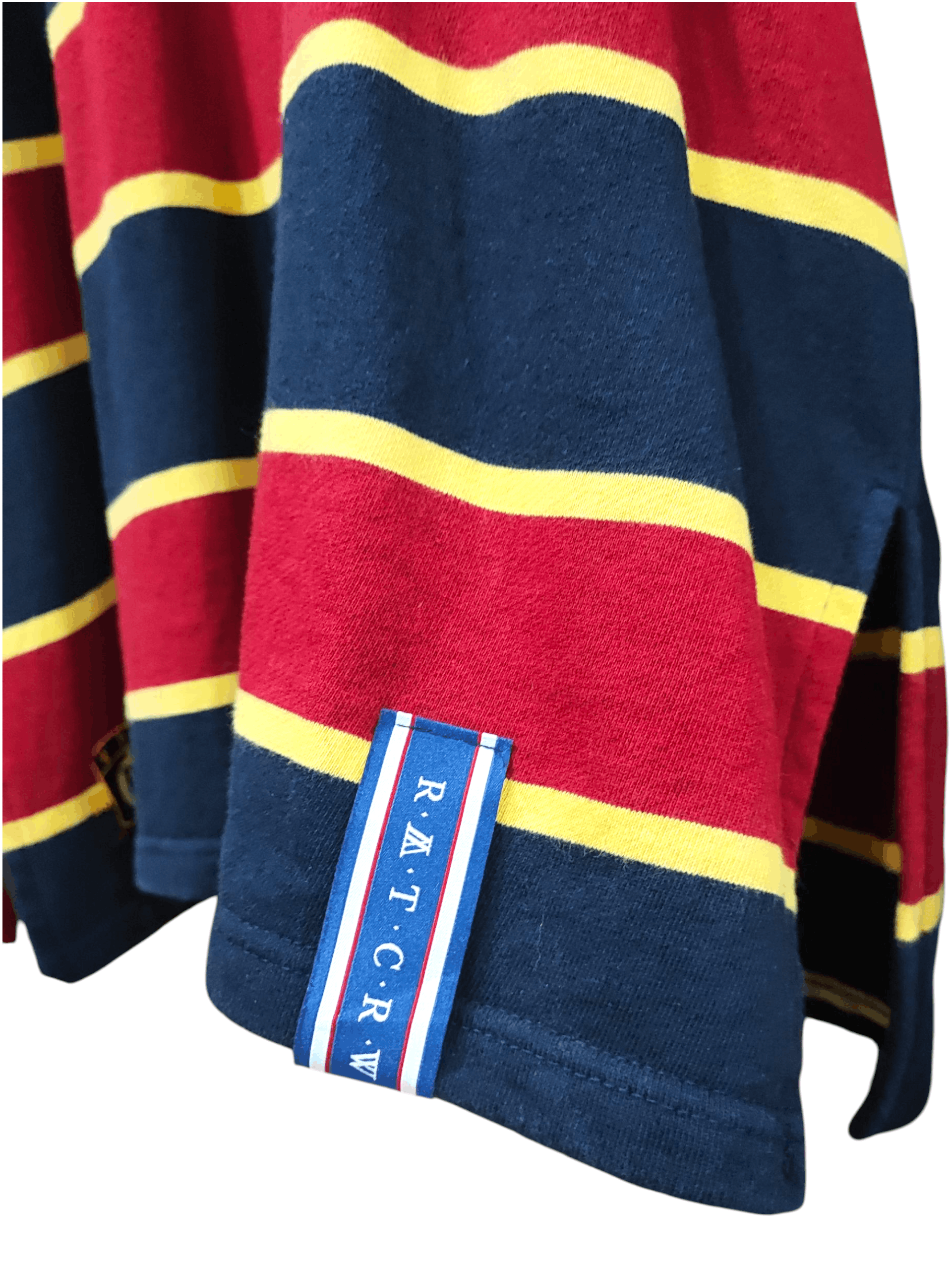 Japanese Brand ROMANTIC CROWN RUGBY LONG SLEEVE Size US L / EU 52-54 / 3 - 7 Thumbnail
