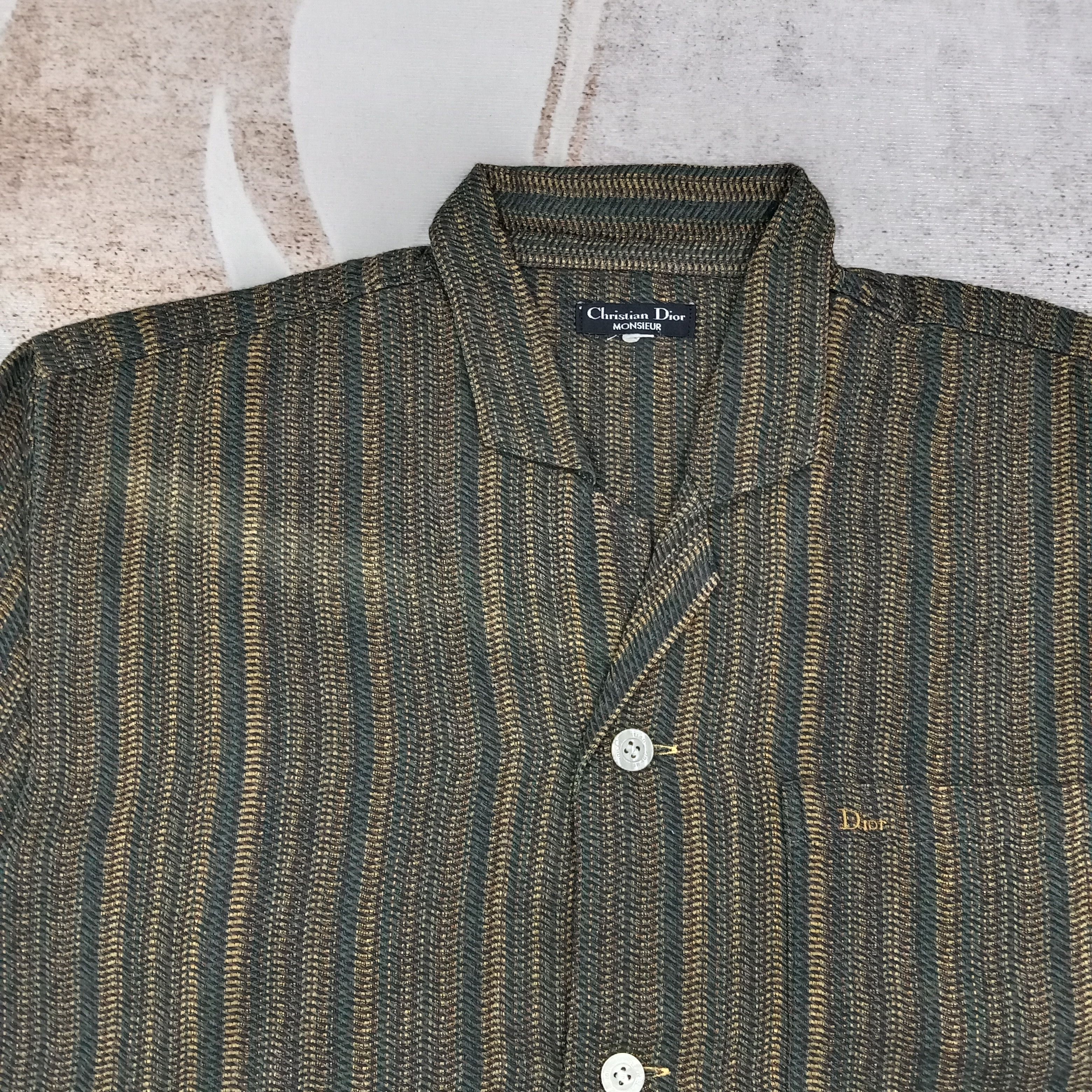 Christian Dior Monsieur Christian Dior Paris Designer Button Up Jacket C267N10 Size US L / EU 52-54 / 3 - 4 Thumbnail