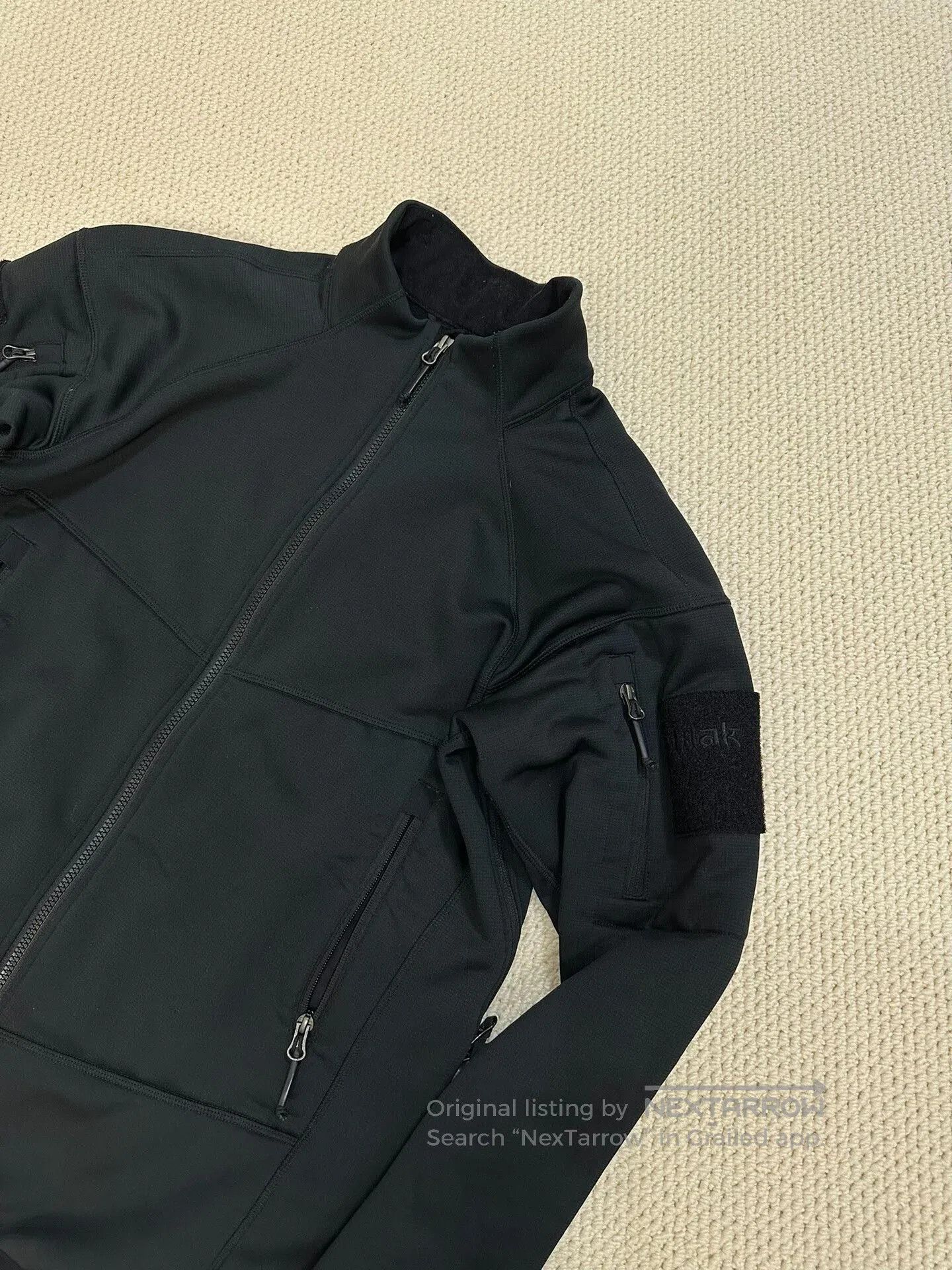 Tilak black tilak fleece zip jacket for men. Size US XL / EU 56 / 4 - 2 Thumbnail