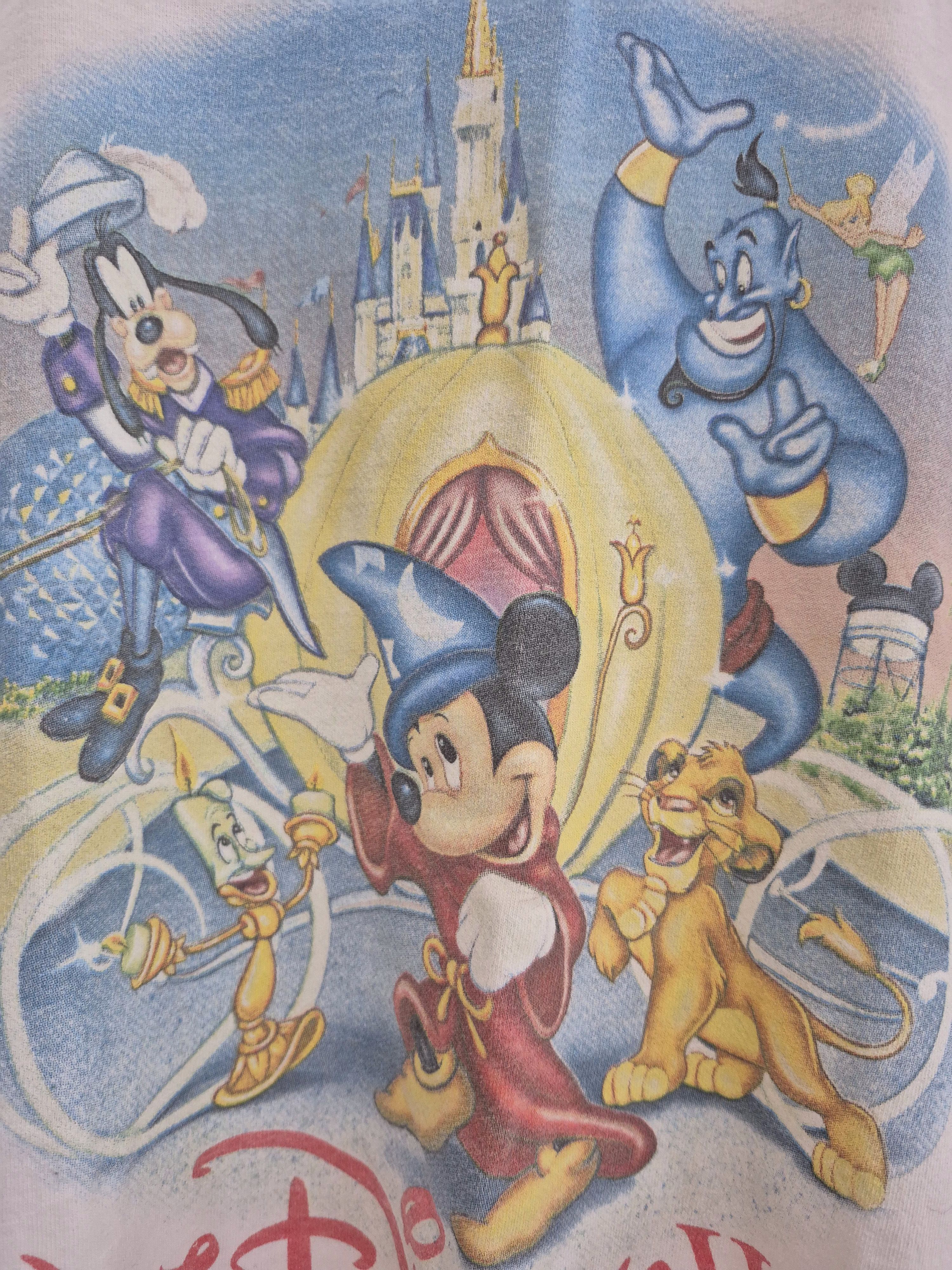 Vintage Vintage 1996 Walt Disney World 25 Years T-Shirt Size US M / EU 48-50 / 2 - 4 Thumbnail
