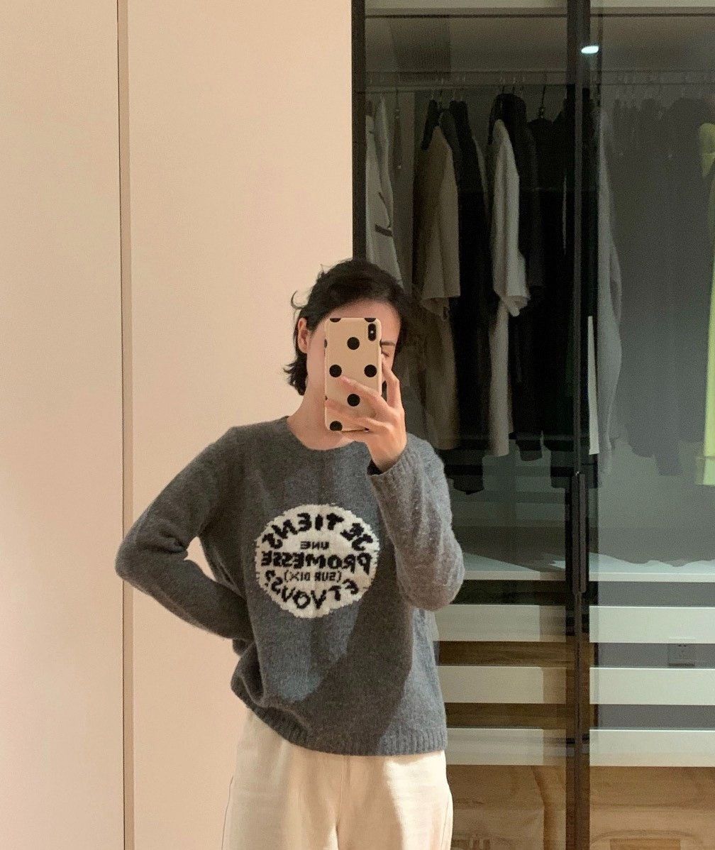 Dior Dior Je Tiens French Logo Cashmere Sweater Size US M / EU 48-50 / 2 - 8 Thumbnail