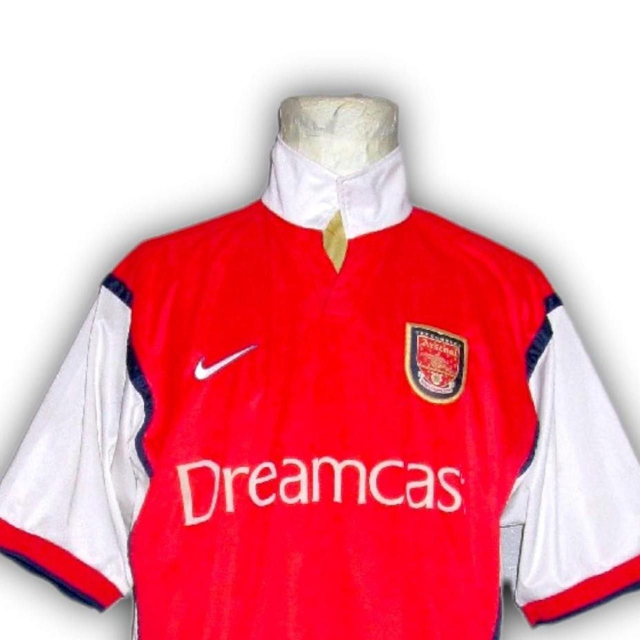 Nike Fc Arsenal England 1999 2000 2001 Home Shirt Jersey Size US XL / EU 56 / 4 - 1 Thumbnail