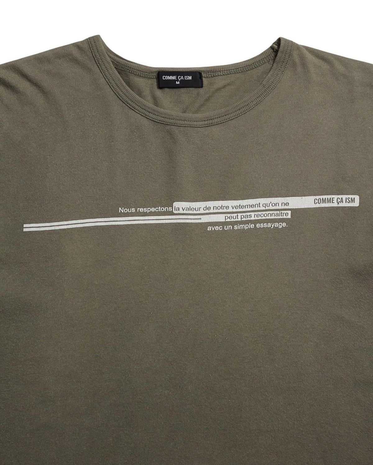 Vintage 2000S COMME CA ISM TEE Size US M / EU 48-50 / 2 - 2 Thumbnail