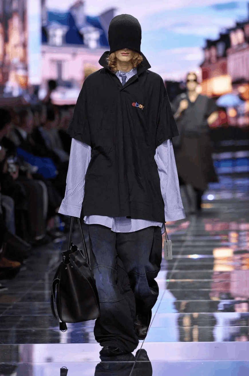 Balenciaga Balenciaga Runway Baggy Denim Size US 34 / EU 50 - 16 Thumbnail