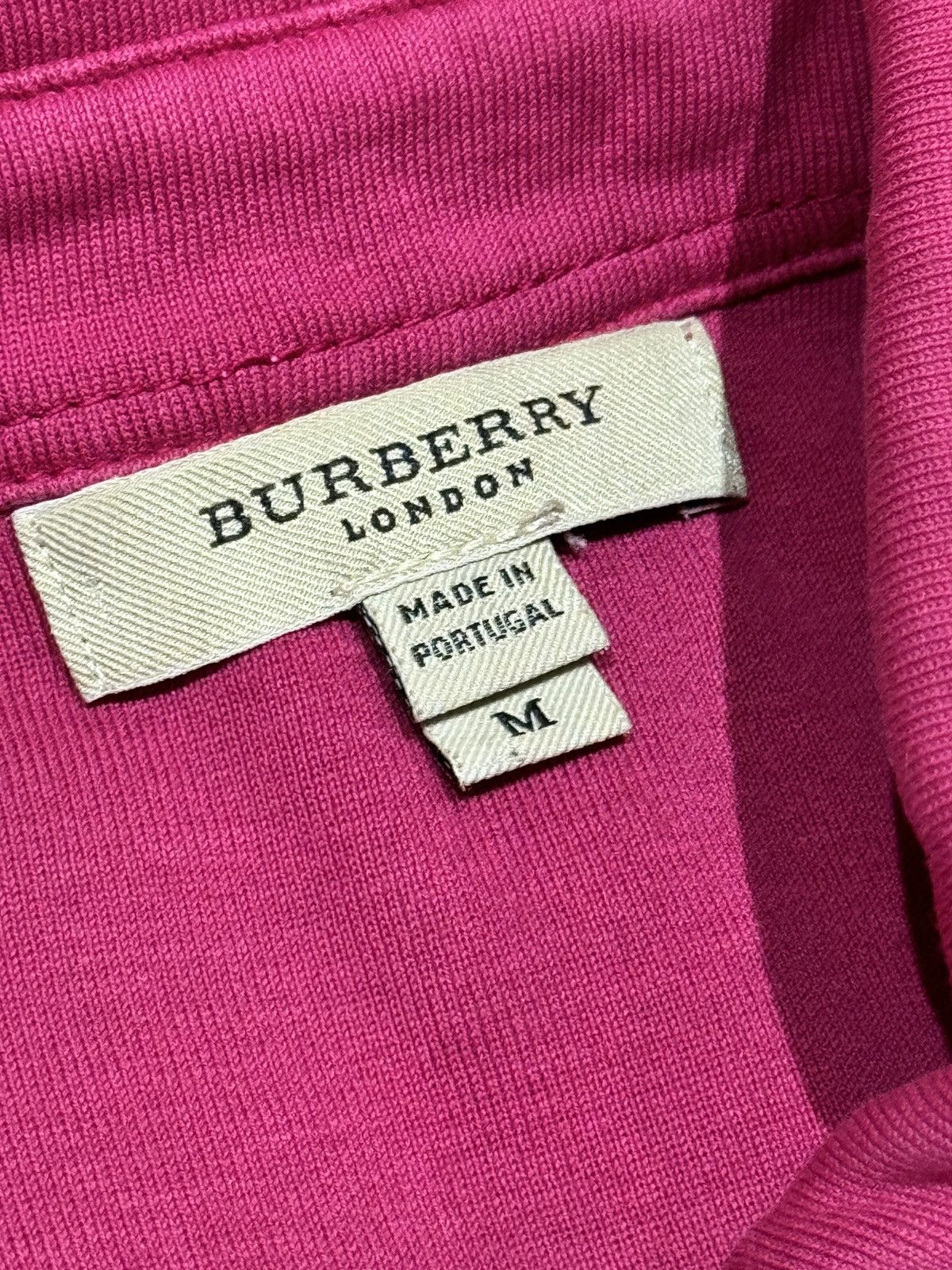 Burberry Rare vintage Burberry London pink polo top Size M / US 6-8 / IT 42-44 - 5 Thumbnail