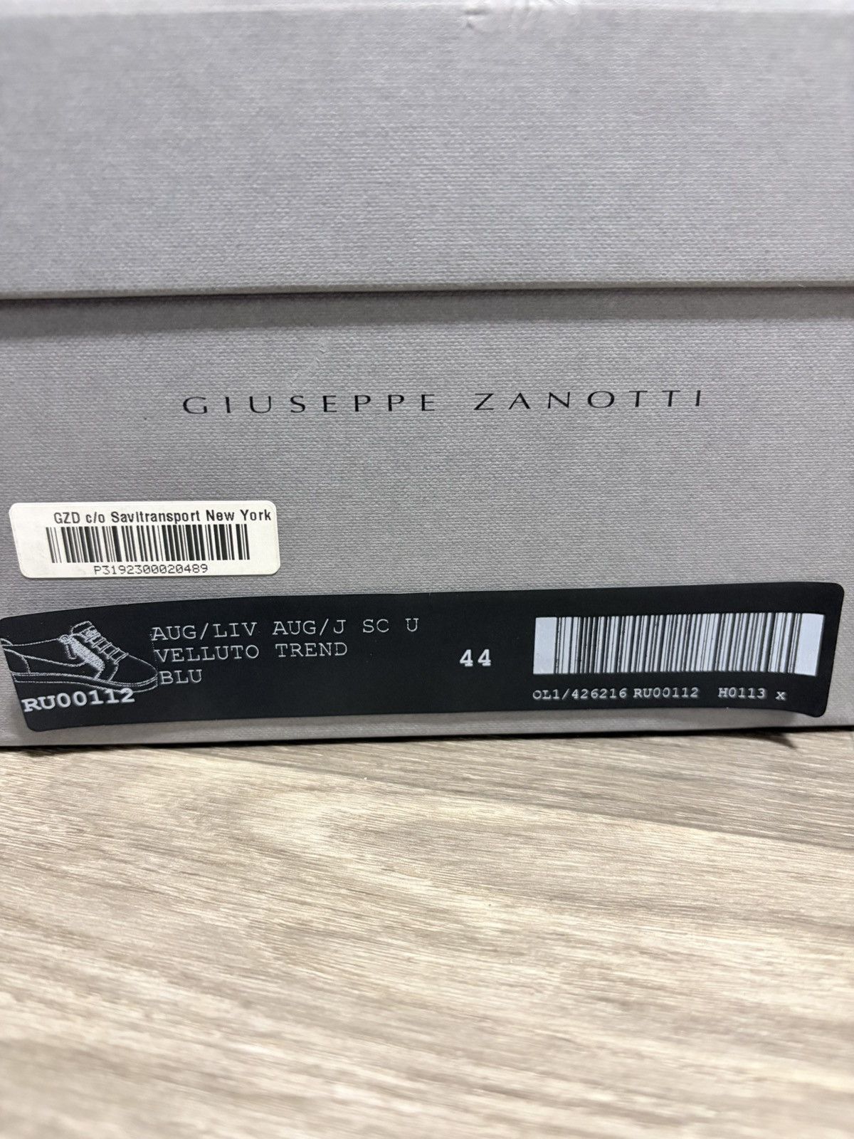 Giuseppe Zanotti Giuseppe Zanotti Aug/Liv Sneakers men's size 44(US 11) Size US 11 / EU 44 - 5 Thumbnail