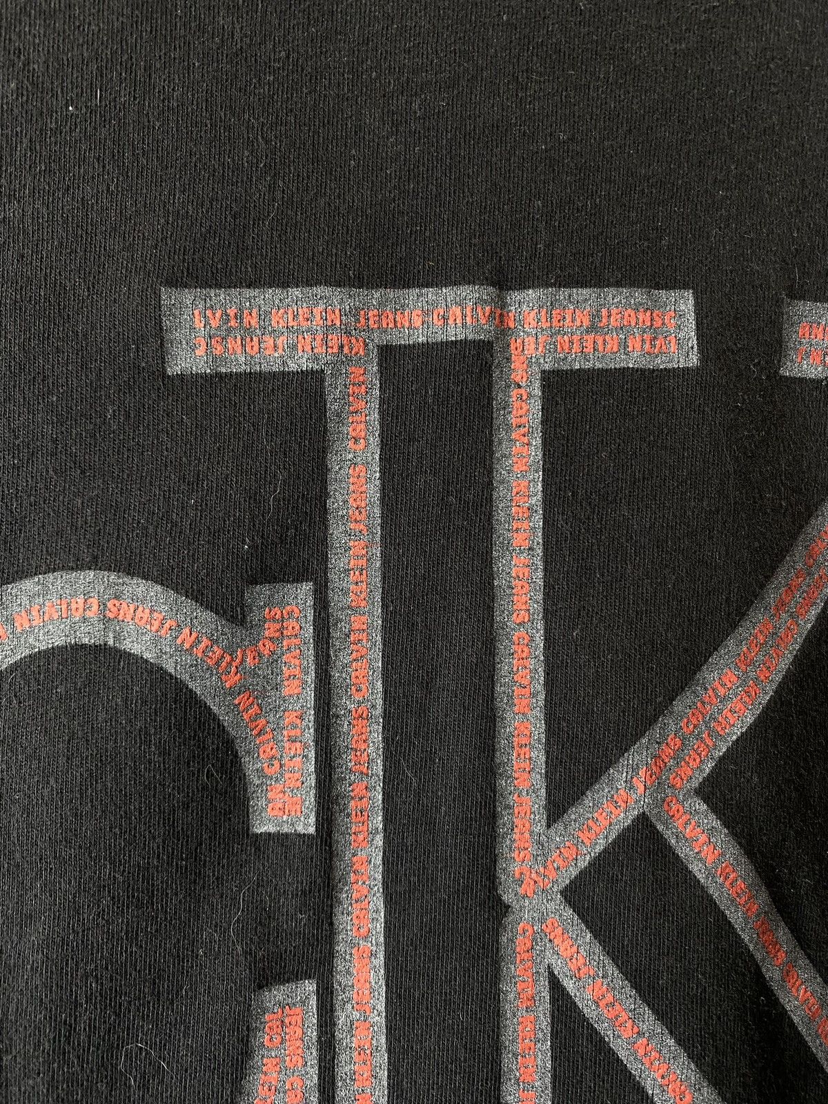 Calvin Klein 205W39NYC Vintage Archive Calvin Klein Reflective T Shirt Size US L / EU 52-54 / 3 - 11 Thumbnail