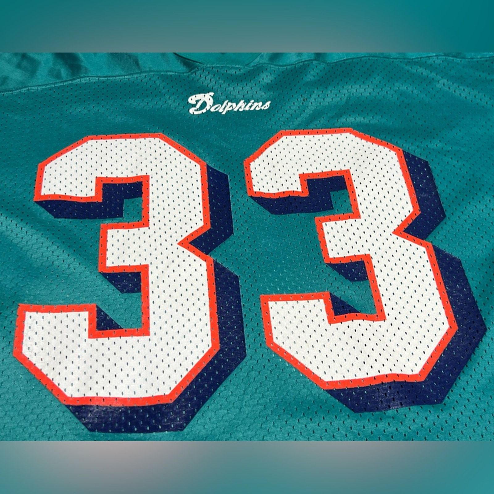 Starter Vintage Miami Dolphins Jersey Abdul-Jabbar Starter 90s USA Size US XXL / EU 58 / 5 - 5 Thumbnail
