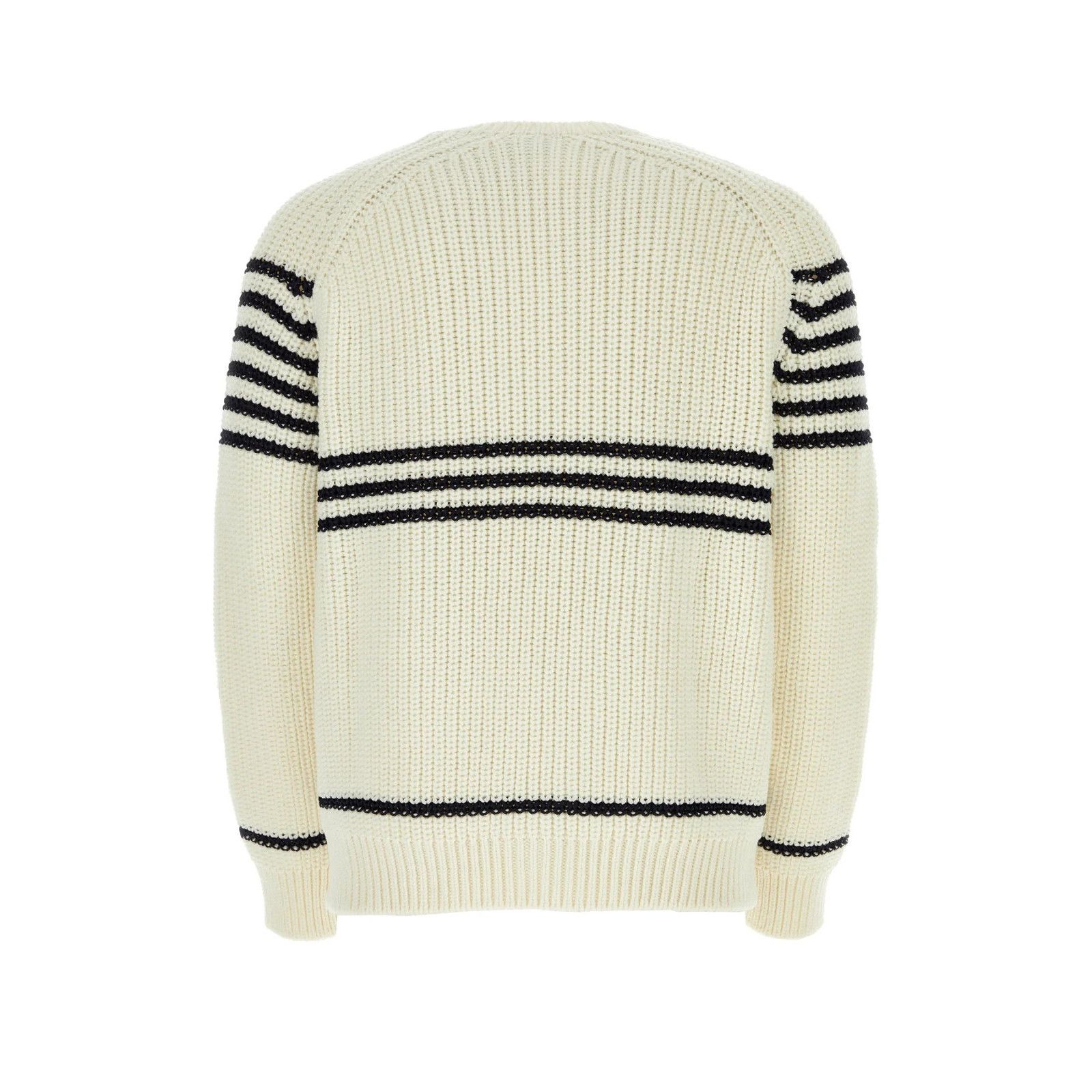 Loewe LOEWE Ivory Wool Blend Sweater New & Authentic (Men's size:M Size US M / EU 48-50 / 2 - 2 Thumbnail